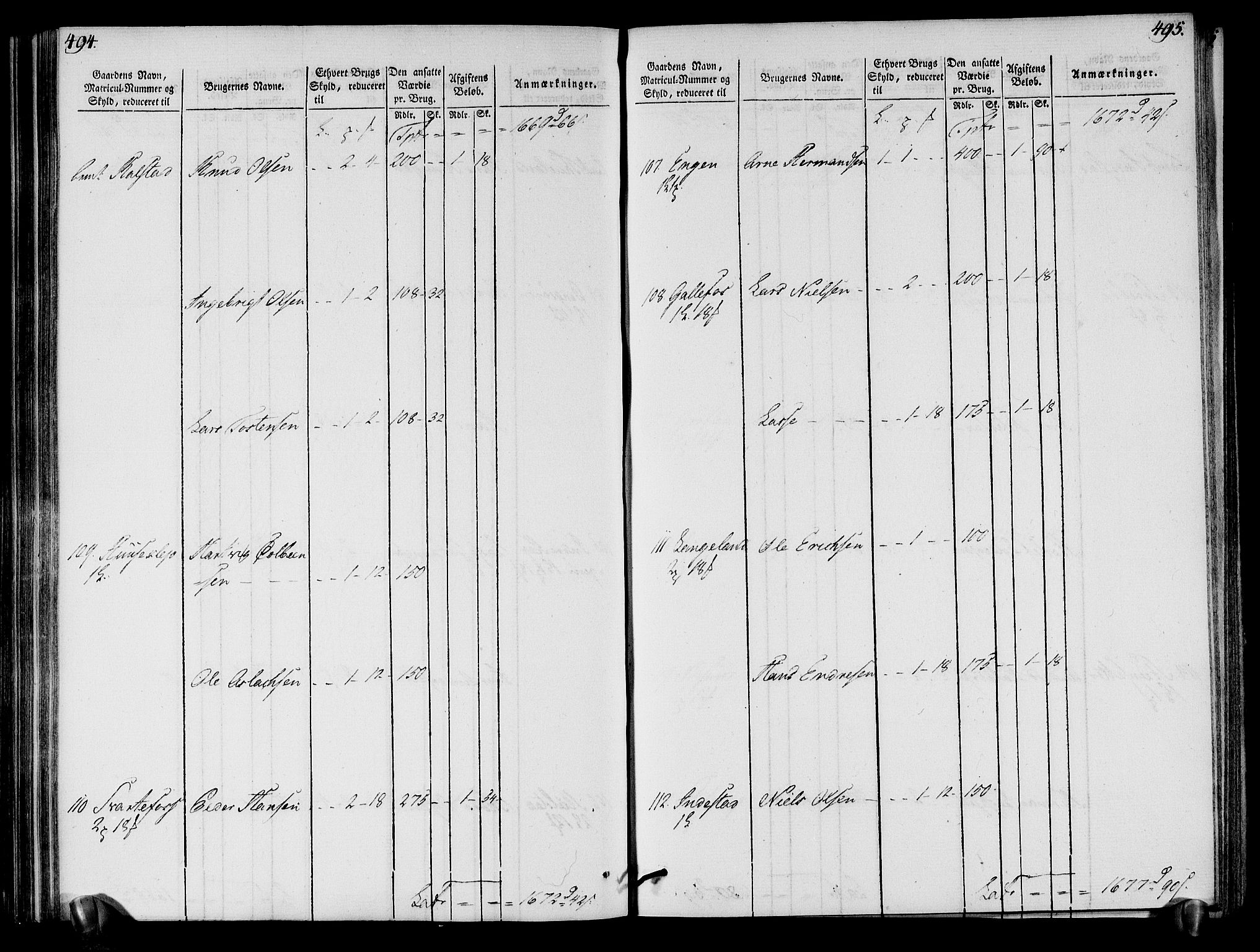 Rentekammeret inntil 1814, Realistisk ordnet avdeling, AV/RA-EA-4070/N/Ne/Nea/L0121: Sunn- og Nordfjord fogderi. Oppebørselsregister, 1803-1804, p. 251