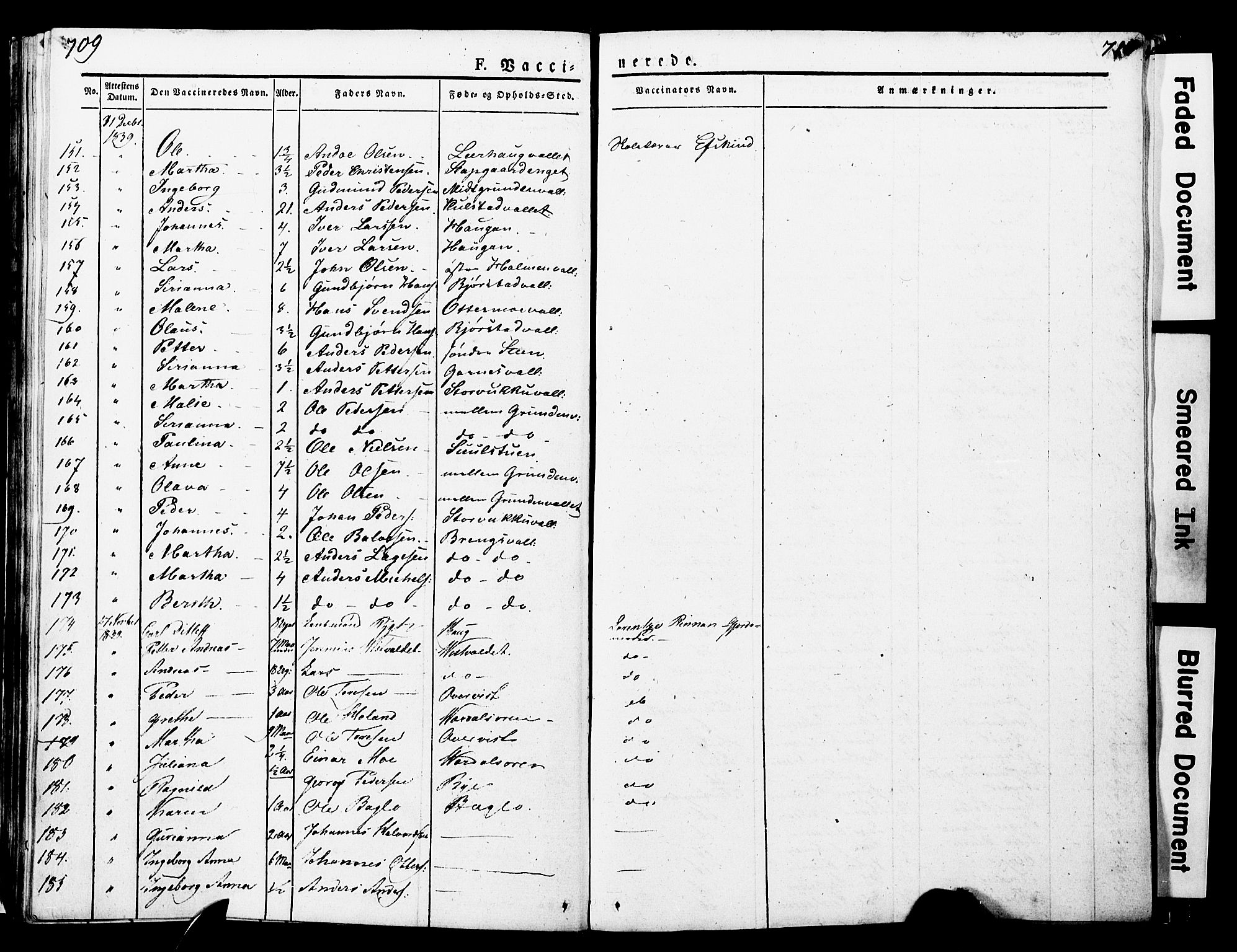 Ministerialprotokoller, klokkerbøker og fødselsregistre - Nord-Trøndelag, SAT/A-1458/723/L0243: Parish register (official) no. 723A12, 1822-1851, p. 709-710