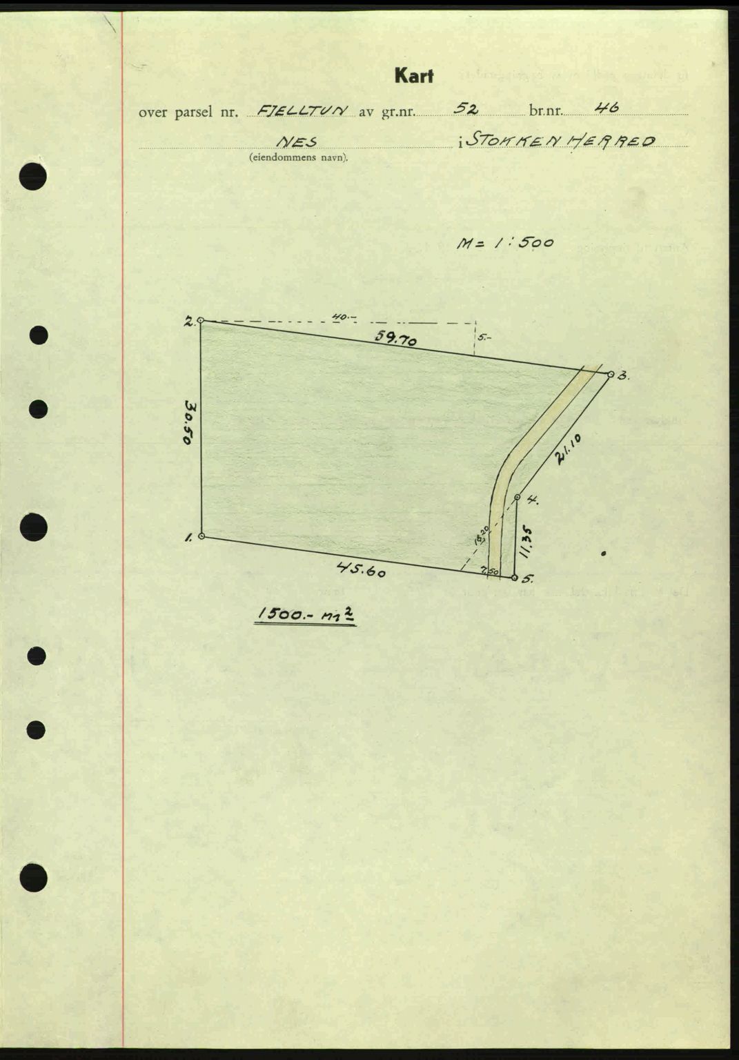 Nedenes sorenskriveri, AV/SAK-1221-0006/G/Gb/Gba/L0052: Mortgage book no. A6a, 1944-1945, Diary no: : 344/1945