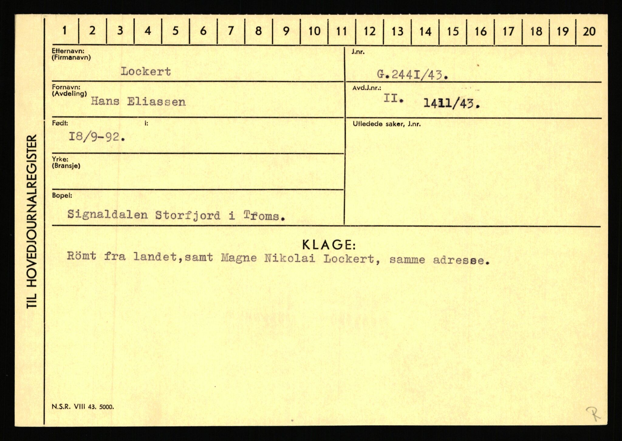 Statspolitiet - Hovedkontoret / Osloavdelingen, AV/RA-S-1329/C/Ca/L0010: Lind - Moksnes, 1943-1945, p. 506