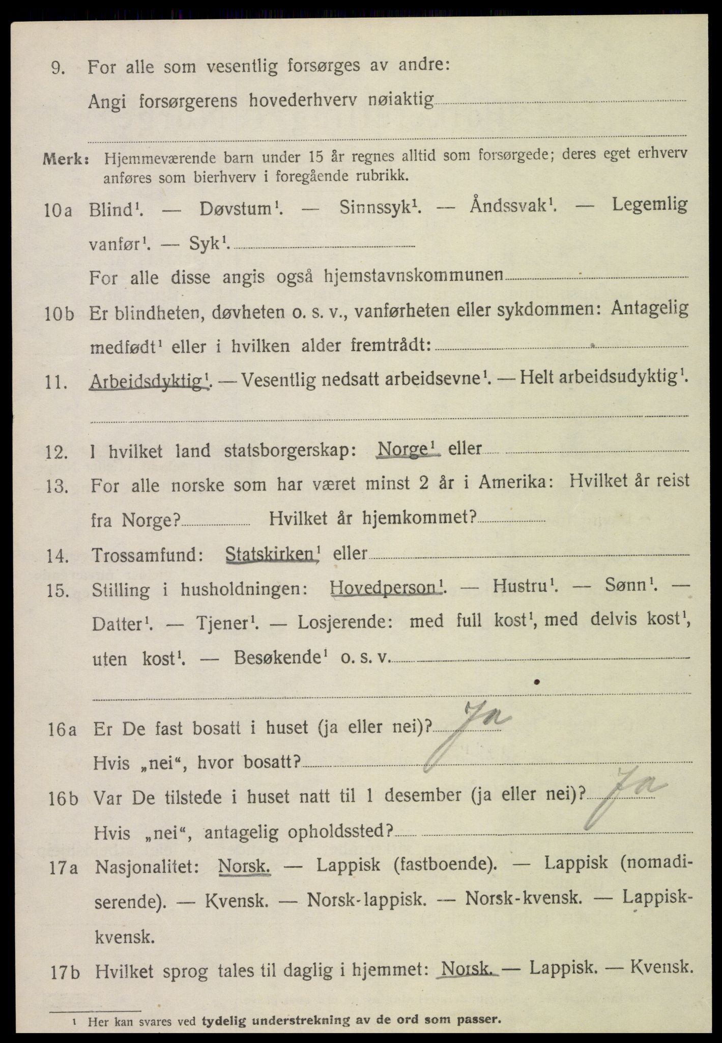 SAT, 1920 census for Stjørdal, 1920, p. 5995