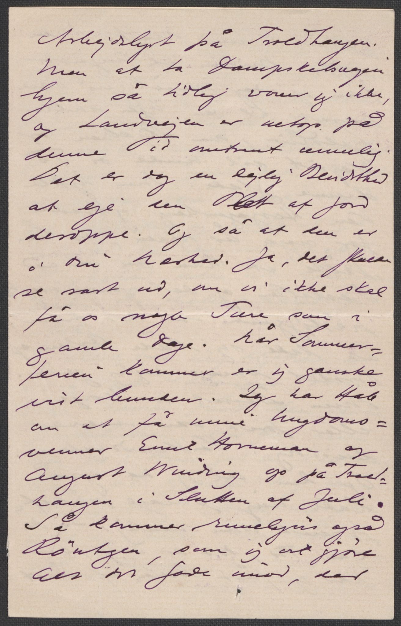 Beyer, Frants, AV/RA-PA-0132/F/L0001: Brev fra Edvard Grieg til Frantz Beyer og "En del optegnelser som kan tjene til kommentar til brevene" av Marie Beyer, 1872-1907, p. 443