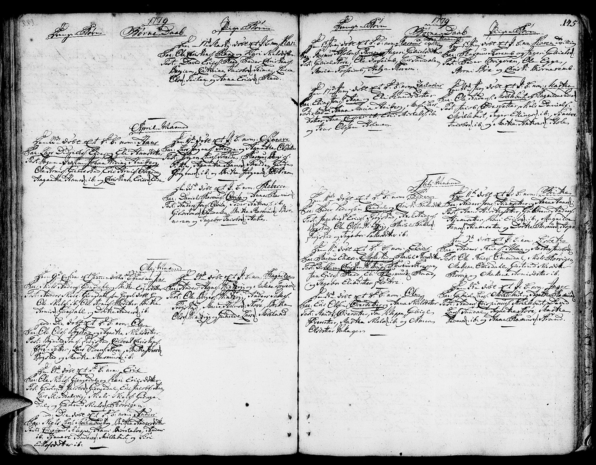 Gloppen sokneprestembete, AV/SAB-A-80101/H/Haa/Haaa/L0004: Parish register (official) no. A 4, 1758-1784, p. 145