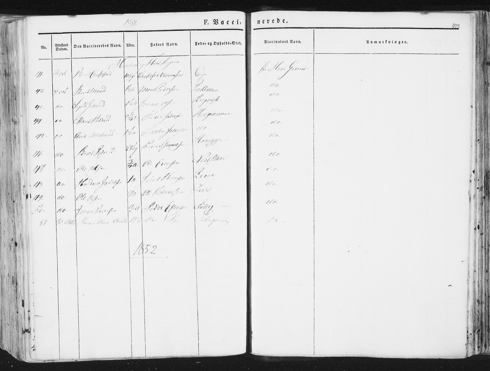 Ministerialprotokoller, klokkerbøker og fødselsregistre - Sør-Trøndelag, SAT/A-1456/691/L1074: Parish register (official) no. 691A06, 1842-1852, p. 473