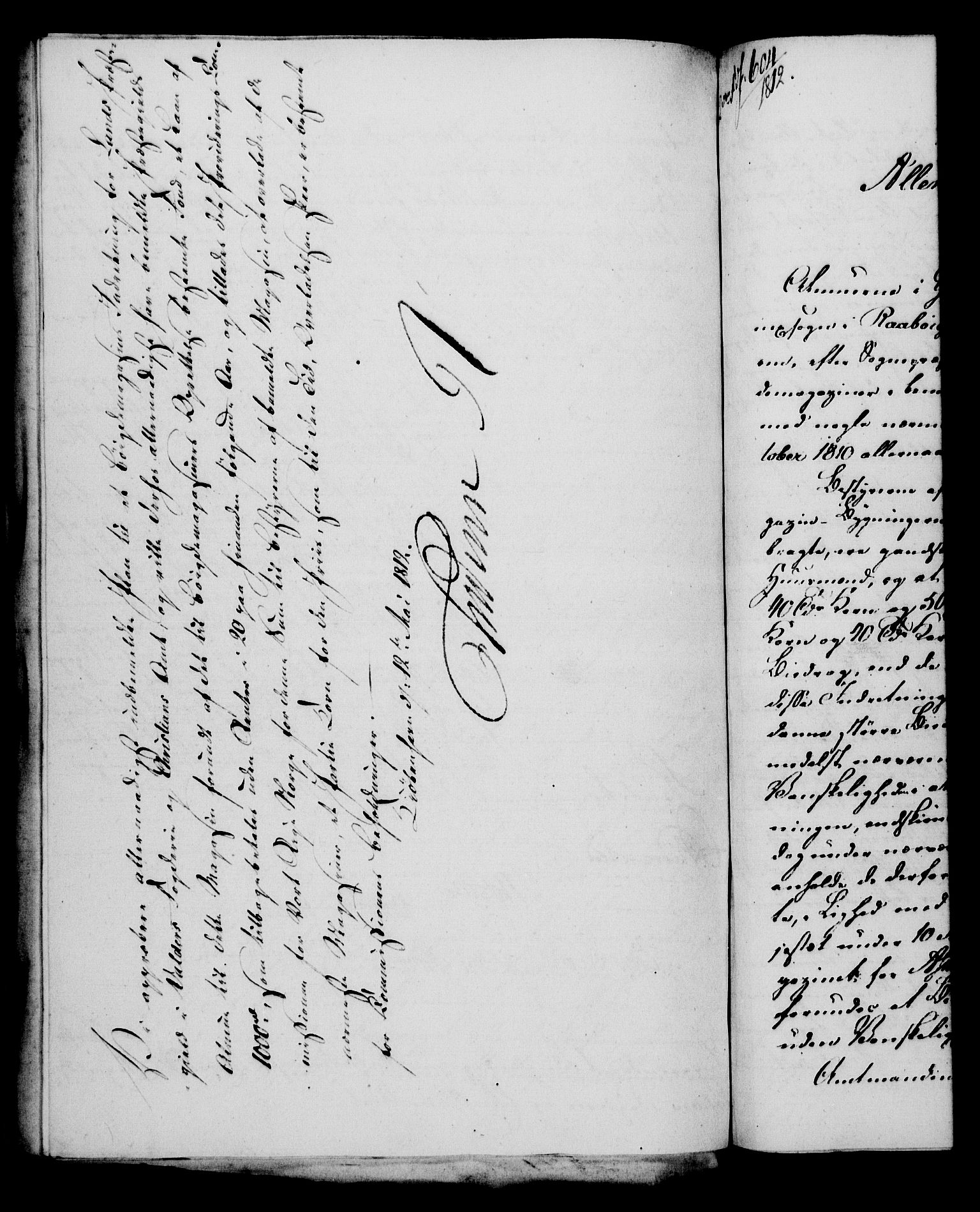 Rentekammeret, Kammerkanselliet, AV/RA-EA-3111/G/Gf/Gfa/L0094: Norsk relasjons- og resolusjonsprotokoll (merket RK 52.94), 1812, p. 176