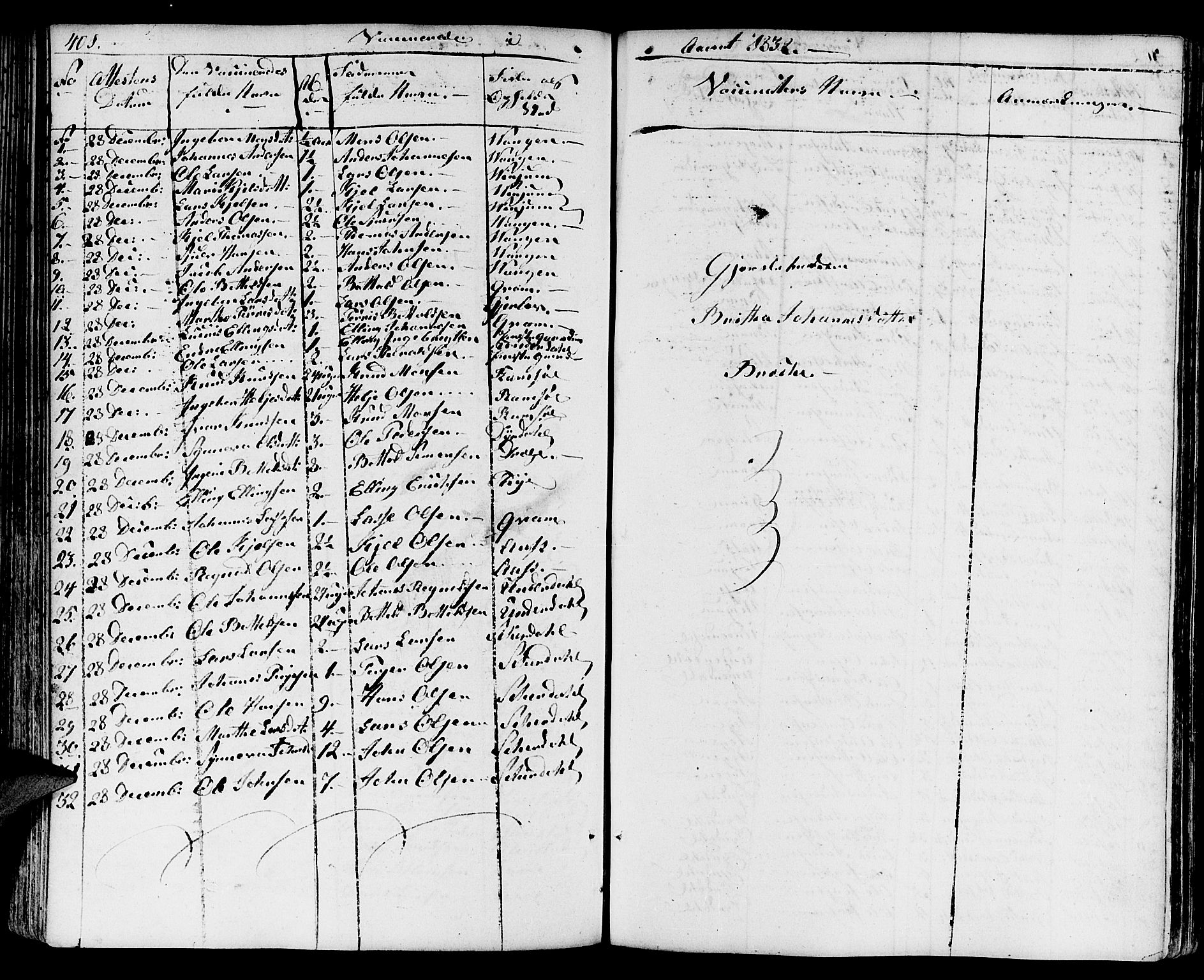 Aurland sokneprestembete, AV/SAB-A-99937/H/Ha/Haa/L0006: Parish register (official) no. A 6, 1821-1859, p. 401