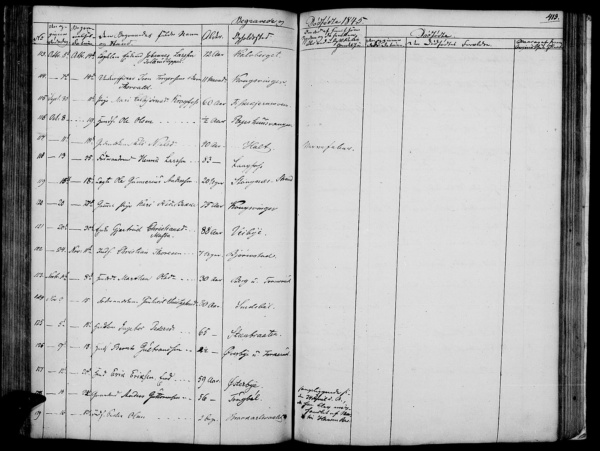 Vinger prestekontor, AV/SAH-PREST-024/H/Ha/Haa/L0008: Parish register (official) no. 8, 1839-1847, p. 413