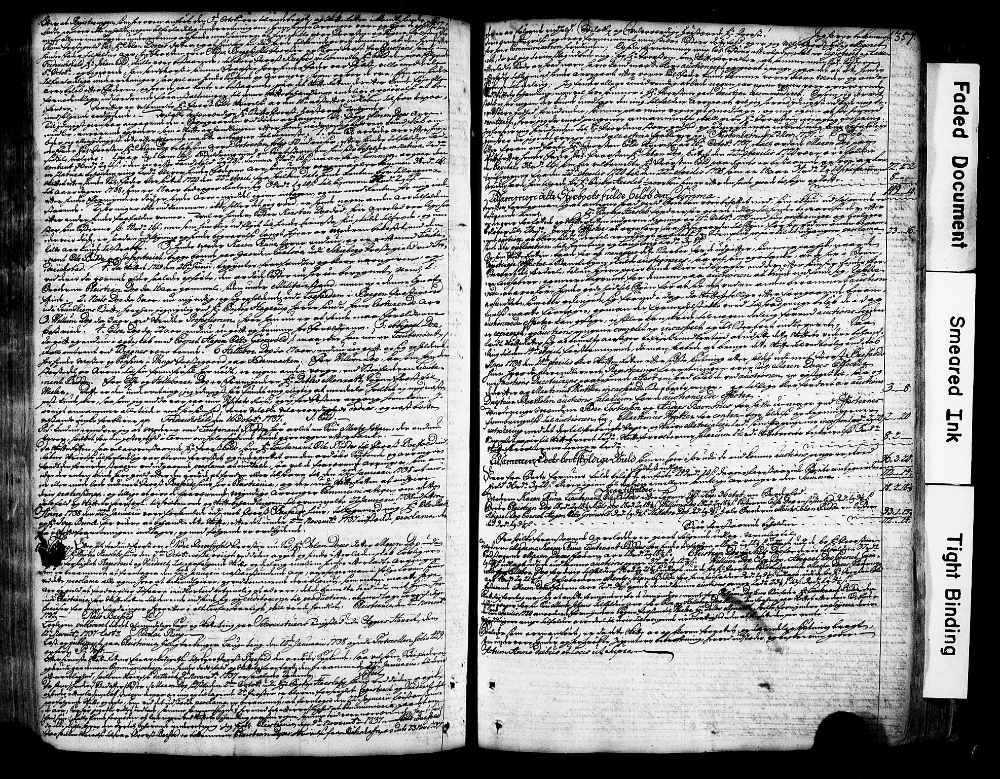 Bragernes prosti, AV/SAKO-A-430/O/Ob/L0001: Skifteprotokoll, 1702-1739, p. 356b-357a