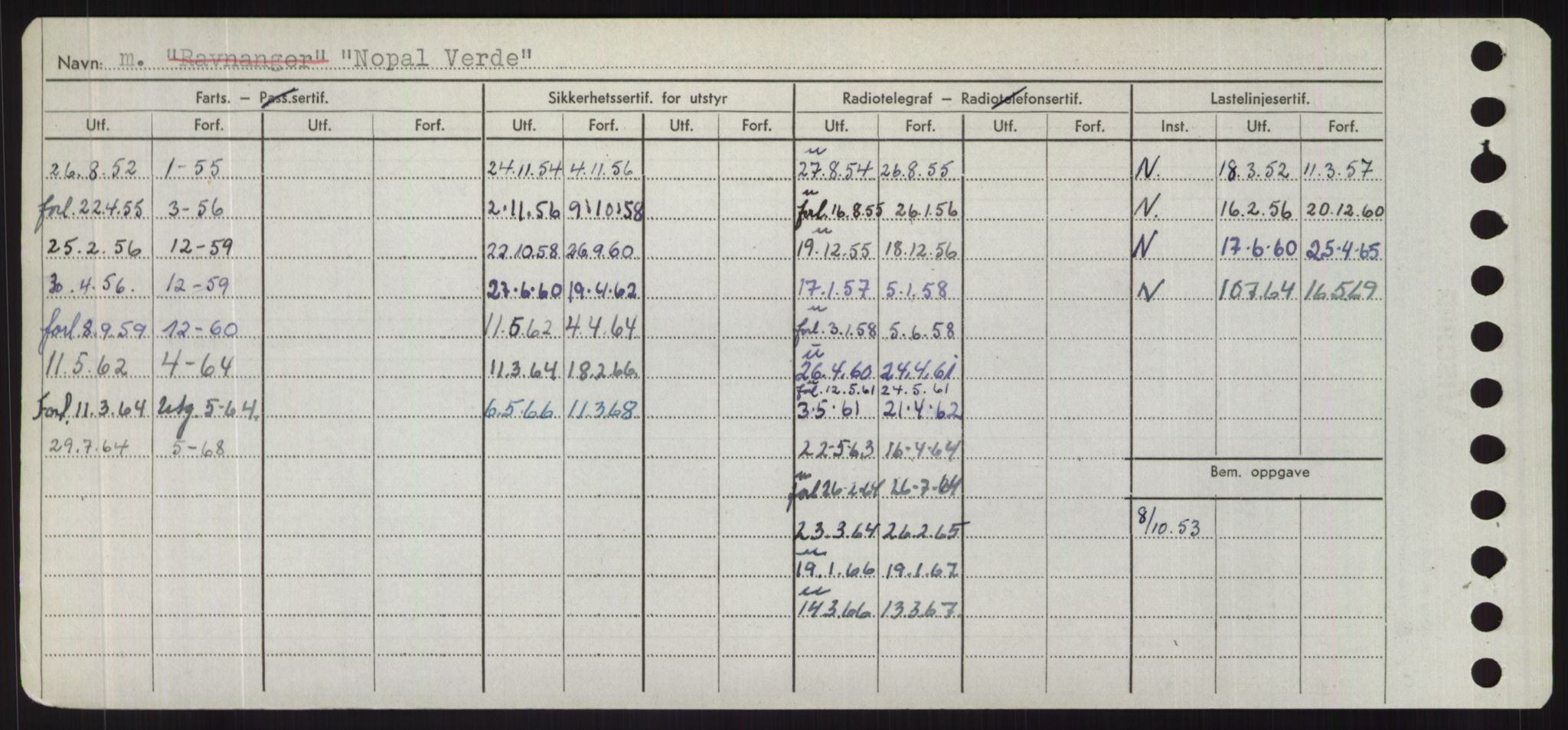 Sjøfartsdirektoratet med forløpere, Skipsmålingen, AV/RA-S-1627/H/Hd/L0026: Fartøy, N-Norhol, p. 310