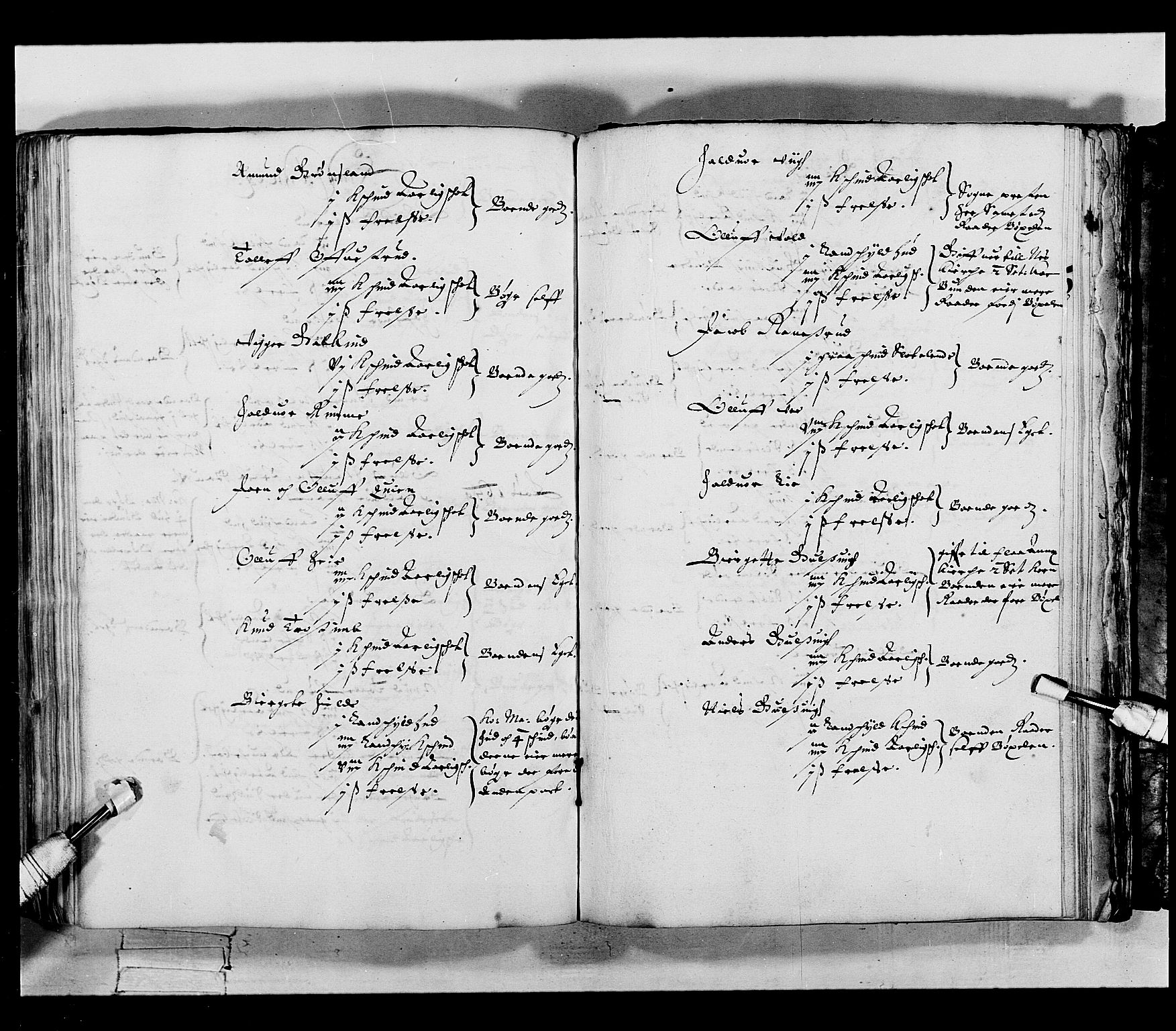 Stattholderembetet 1572-1771, AV/RA-EA-2870/Ek/L0019/0001: Jordebøker 1633-1658 / Jordebøker for Akershus len, 1642, p. 195