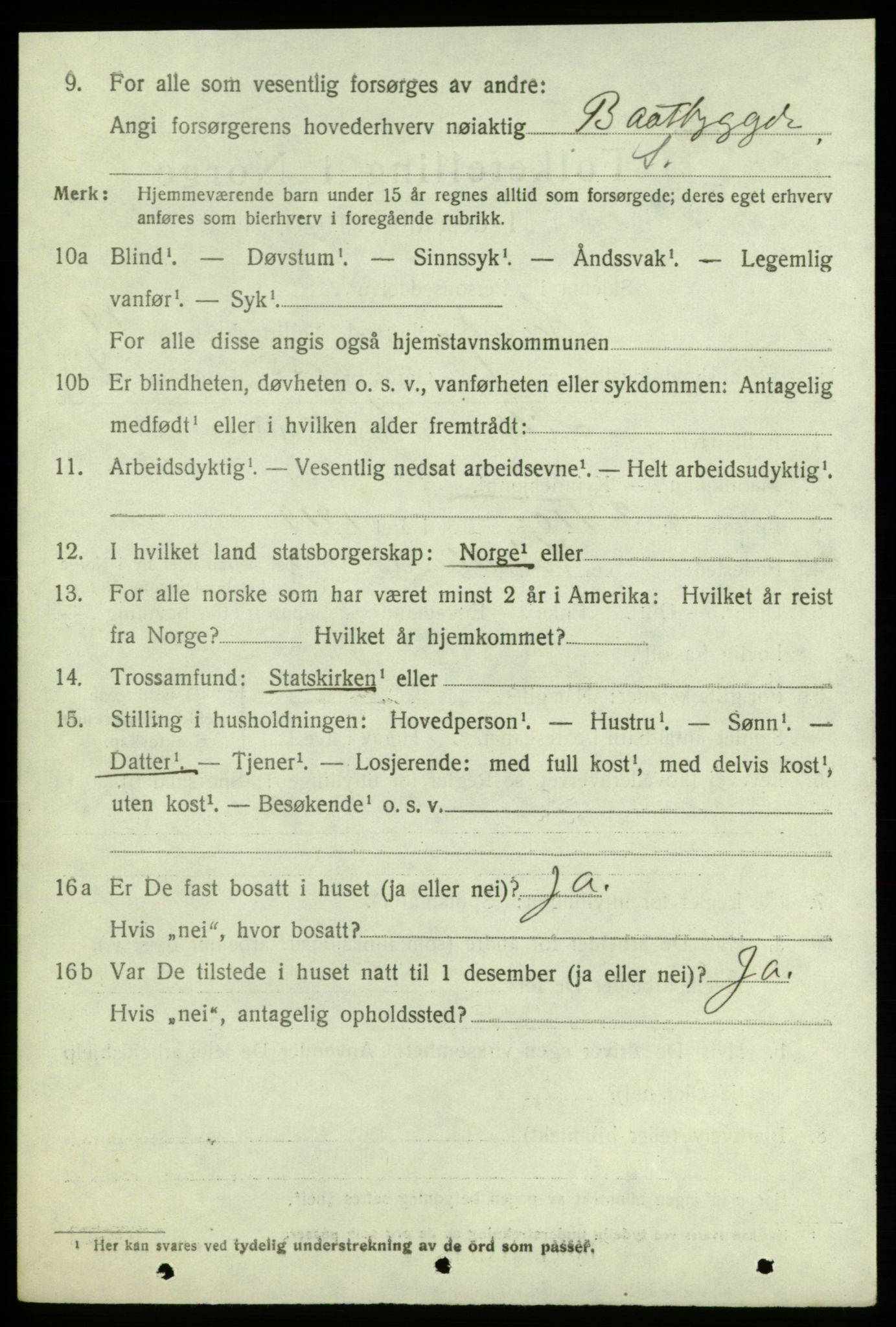 SAB, 1920 census for Kvinnherad, 1920, p. 11901