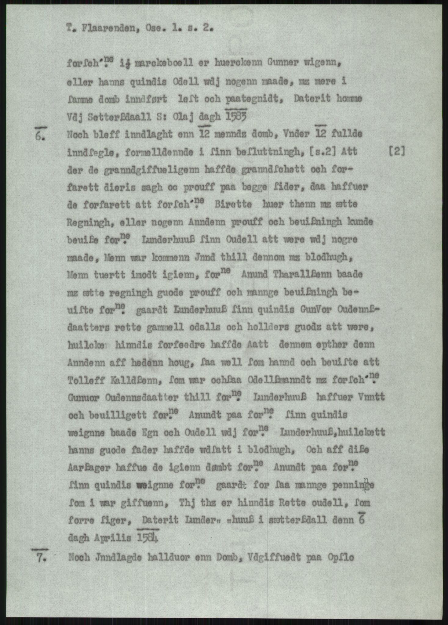 Samlinger til kildeutgivelse, Diplomavskriftsamlingen, AV/RA-EA-4053/H/Ha, p. 1988