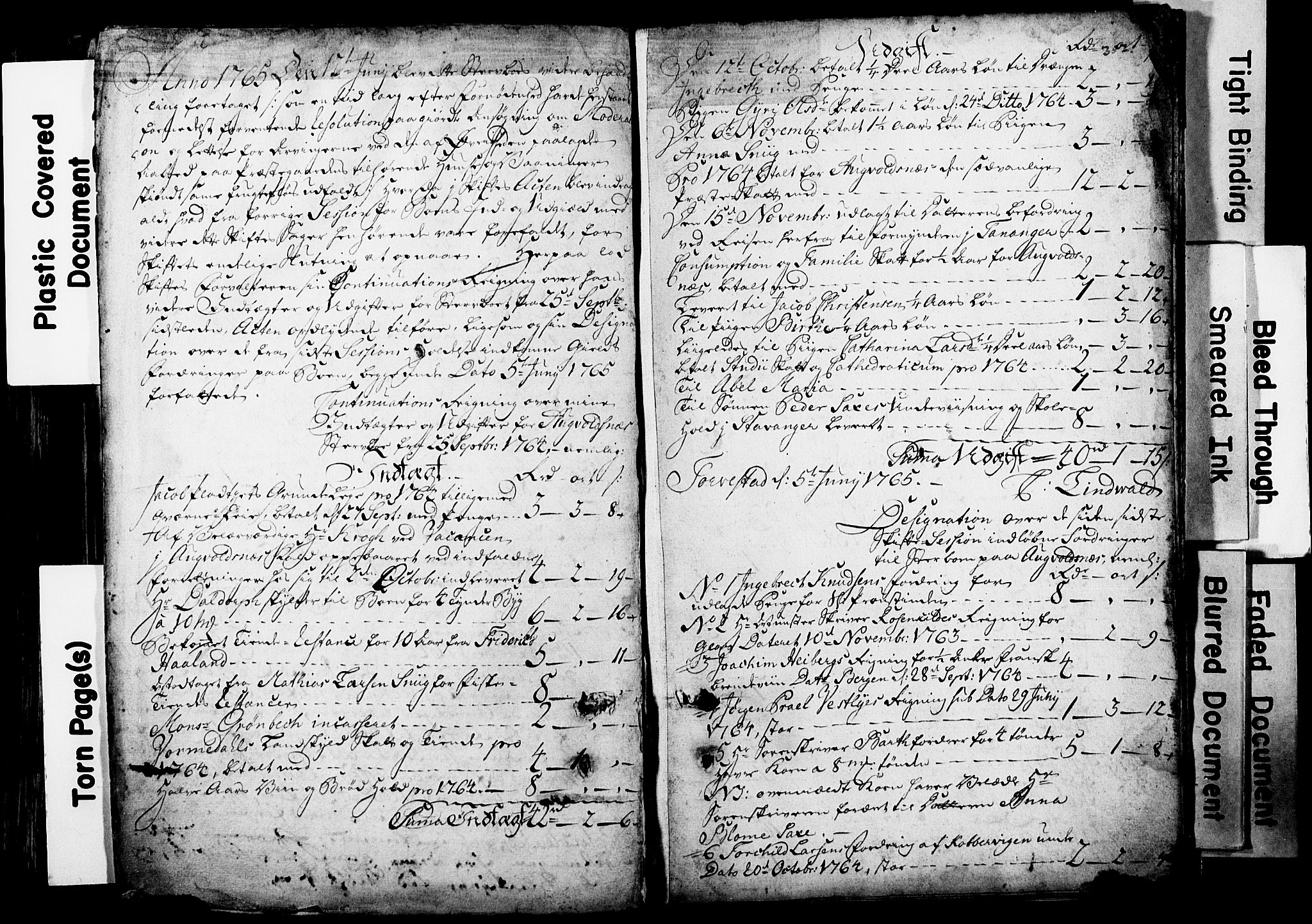 Karmsund prosti, AV/SAST-A-101858/I/Ib/L0001: Skifteprotokoll, 1692-1798, p. 351b-352a