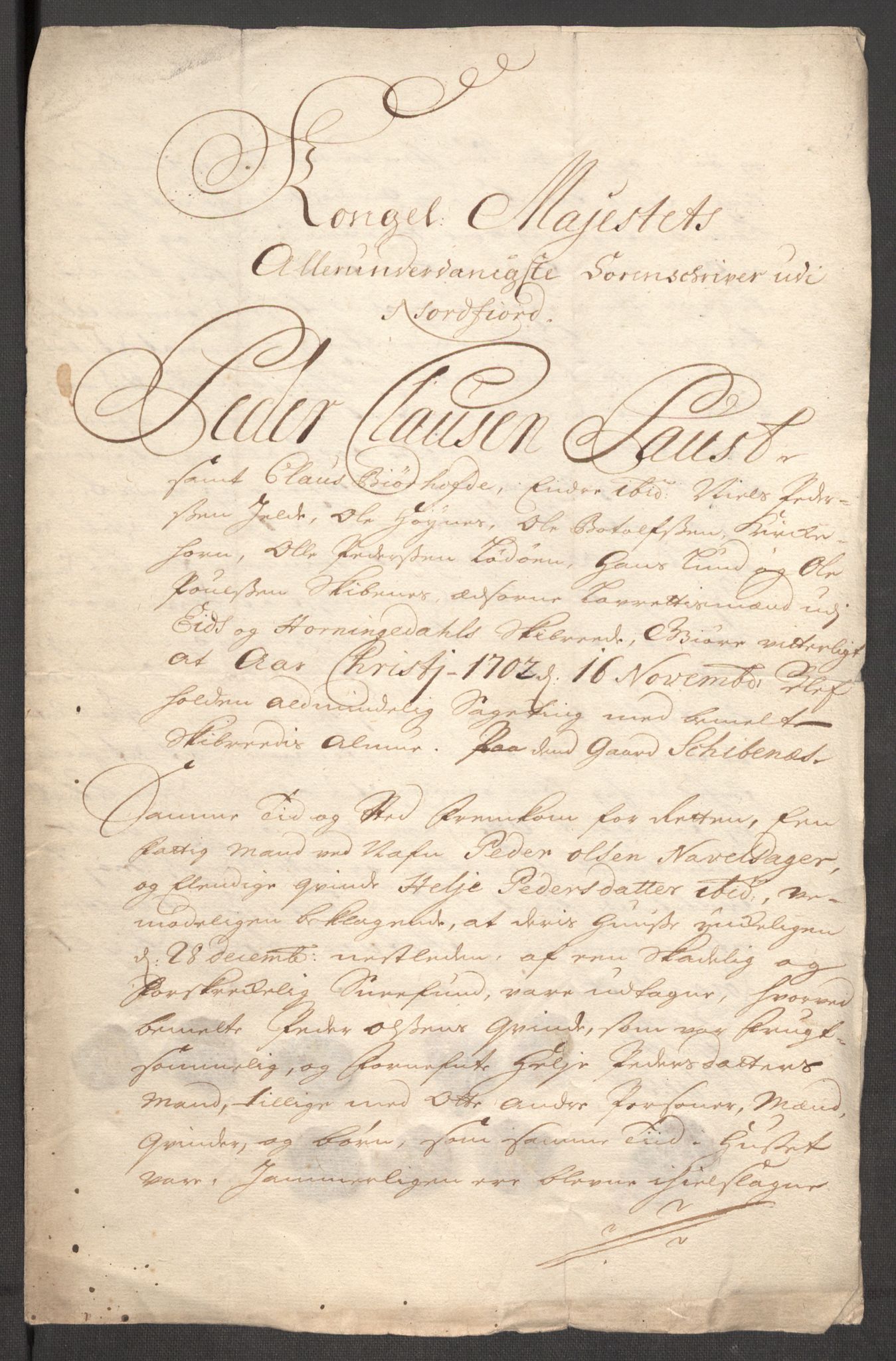 Rentekammeret inntil 1814, Reviderte regnskaper, Fogderegnskap, RA/EA-4092/R53/L3426: Fogderegnskap Sunn- og Nordfjord, 1702, p. 307