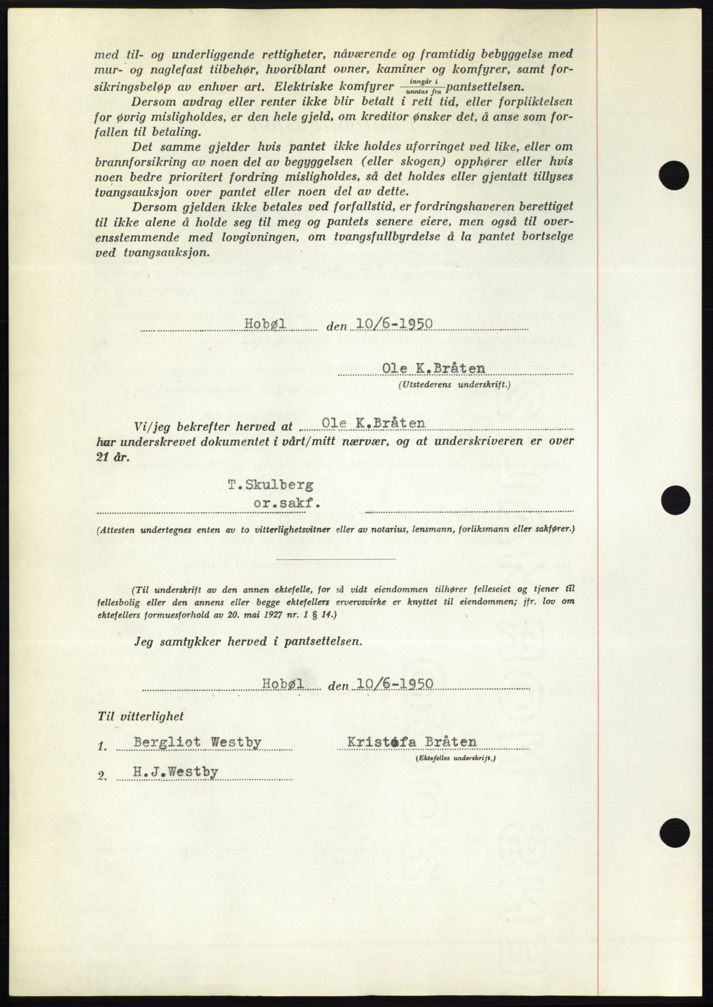 Moss sorenskriveri, AV/SAO-A-10168: Mortgage book no. B24, 1950-1950, Diary no: : 1791/1950