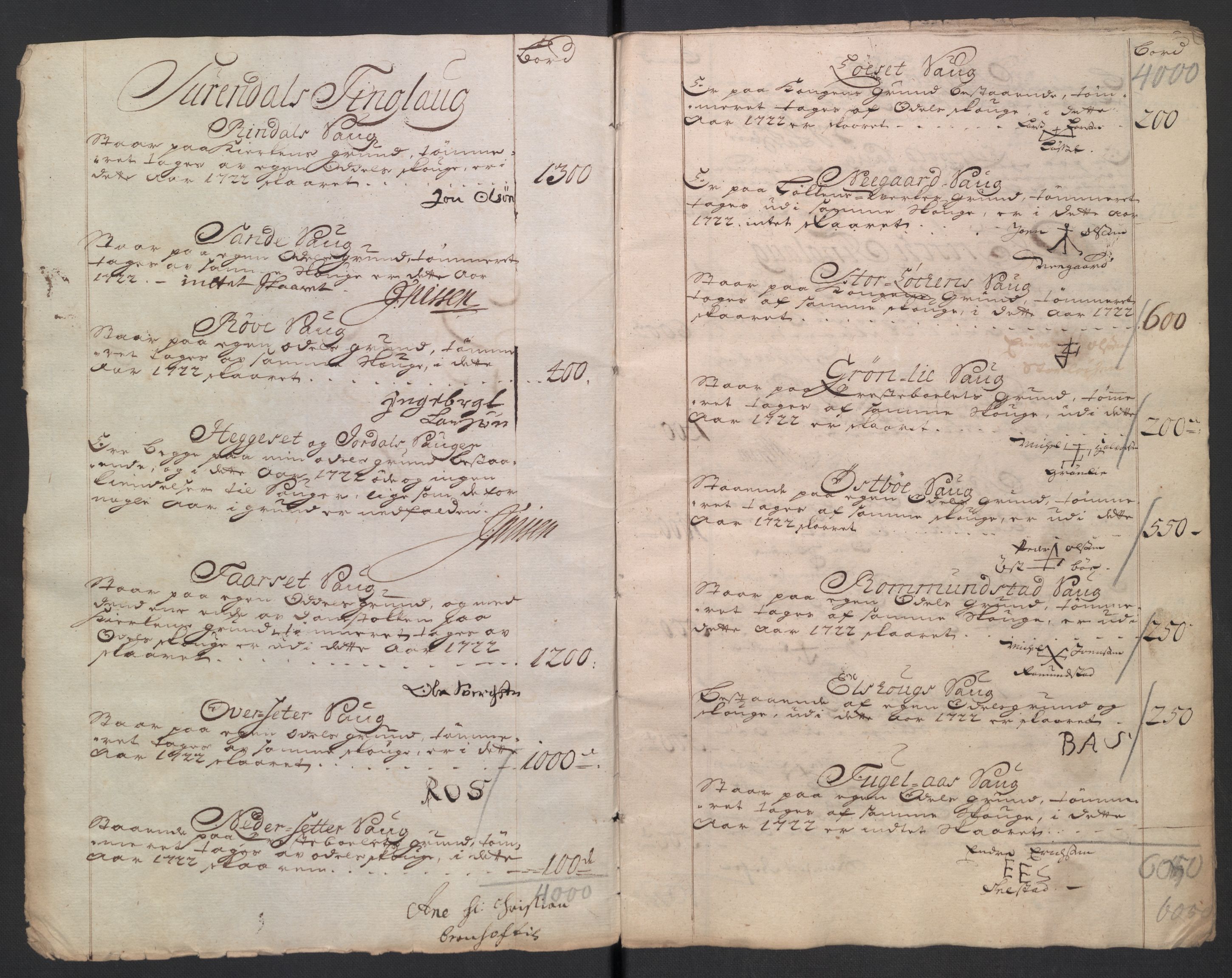 Rentekammeret inntil 1814, Reviderte regnskaper, Fogderegnskap, AV/RA-EA-4092/R56/L3755: Fogderegnskap Nordmøre, 1722, p. 125