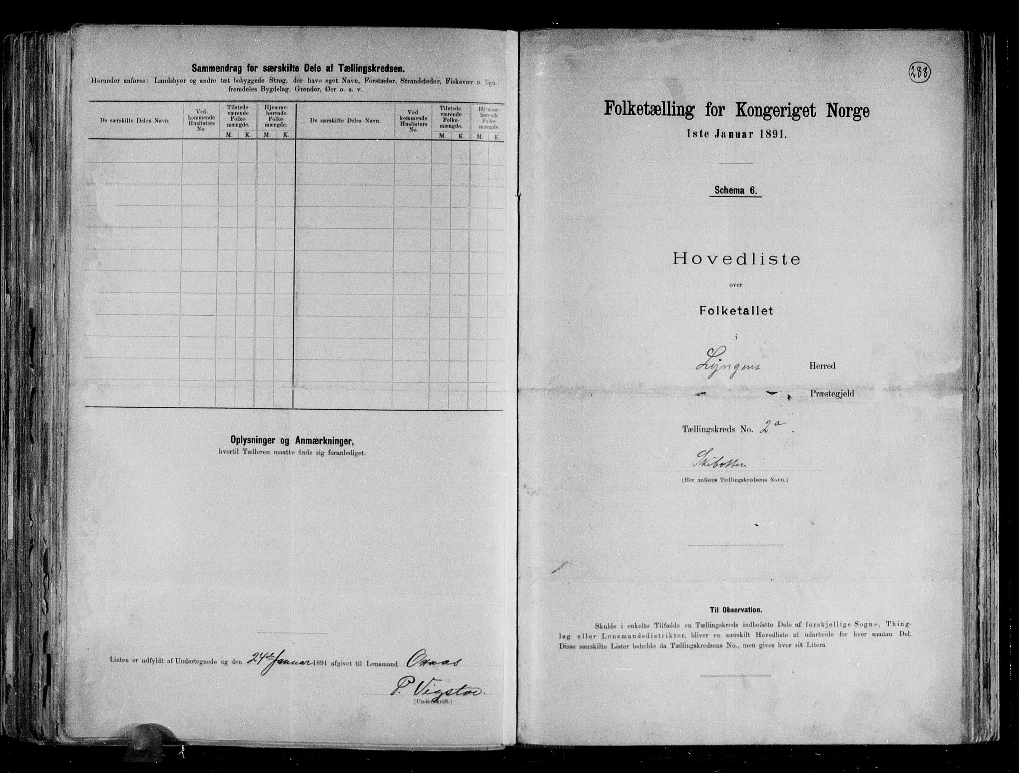 RA, 1891 census for 1938 Lyngen, 1891, p. 10