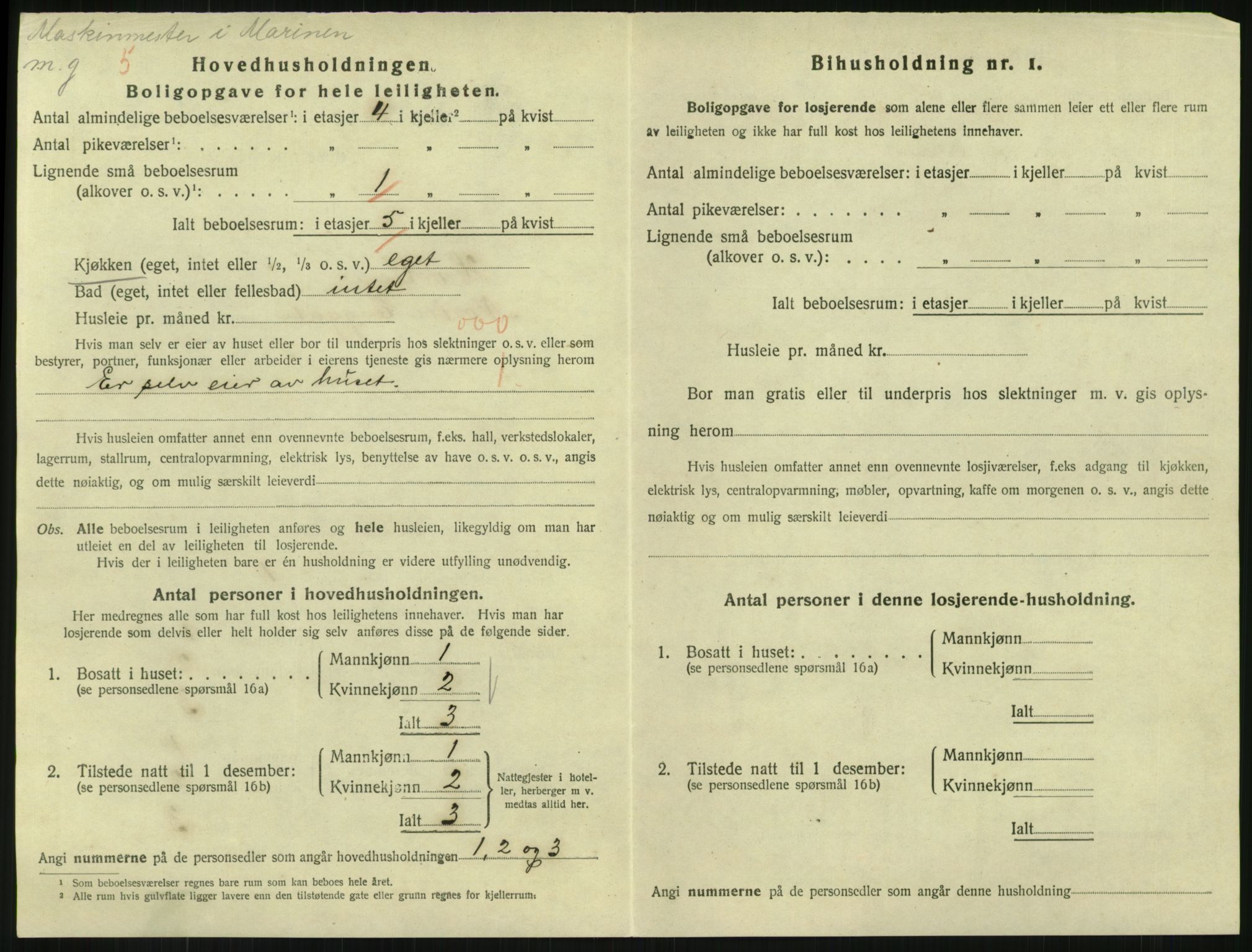 SAKO, 1920 census for Horten, 1920, p. 5640