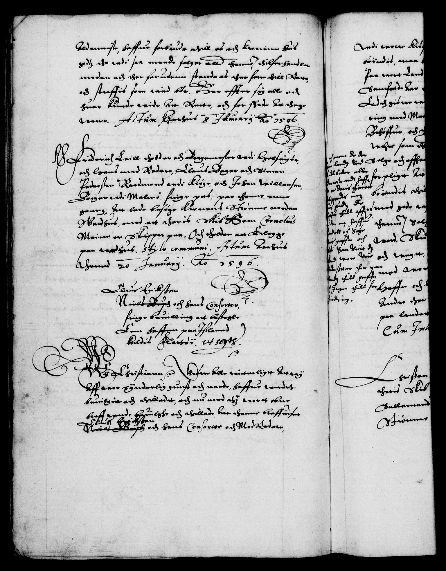 Danske Kanselli 1572-1799, RA/EA-3023/F/Fc/Fca/Fcaa/L0002: Norske registre (mikrofilm), 1588-1596, p. 270b