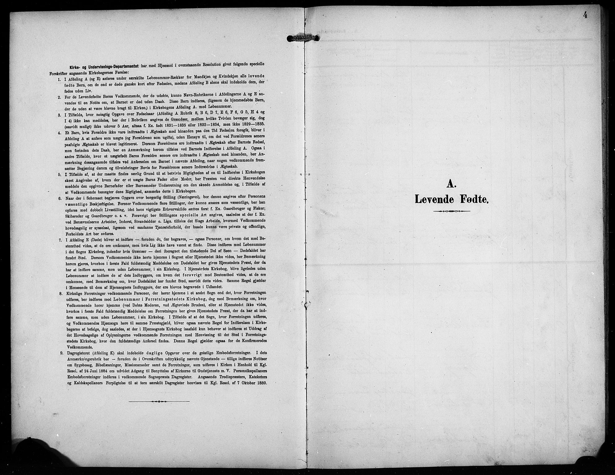 Askøy Sokneprestembete, SAB/A-74101/H/Ha/Hab/Haba/L0010: Parish register (copy) no. A 10, 1903-1907, p. 4
