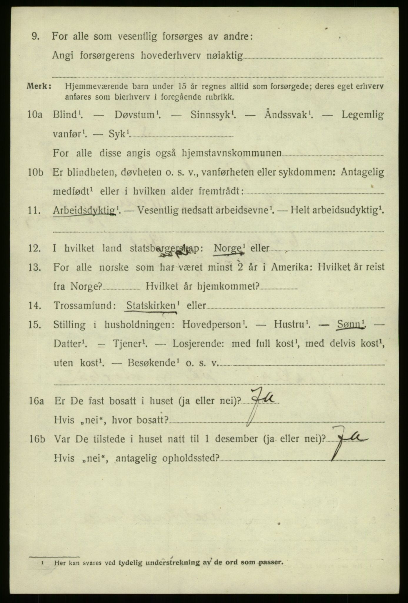 SAB, 1920 census for Sør-Vågsøy, 1920, p. 4789