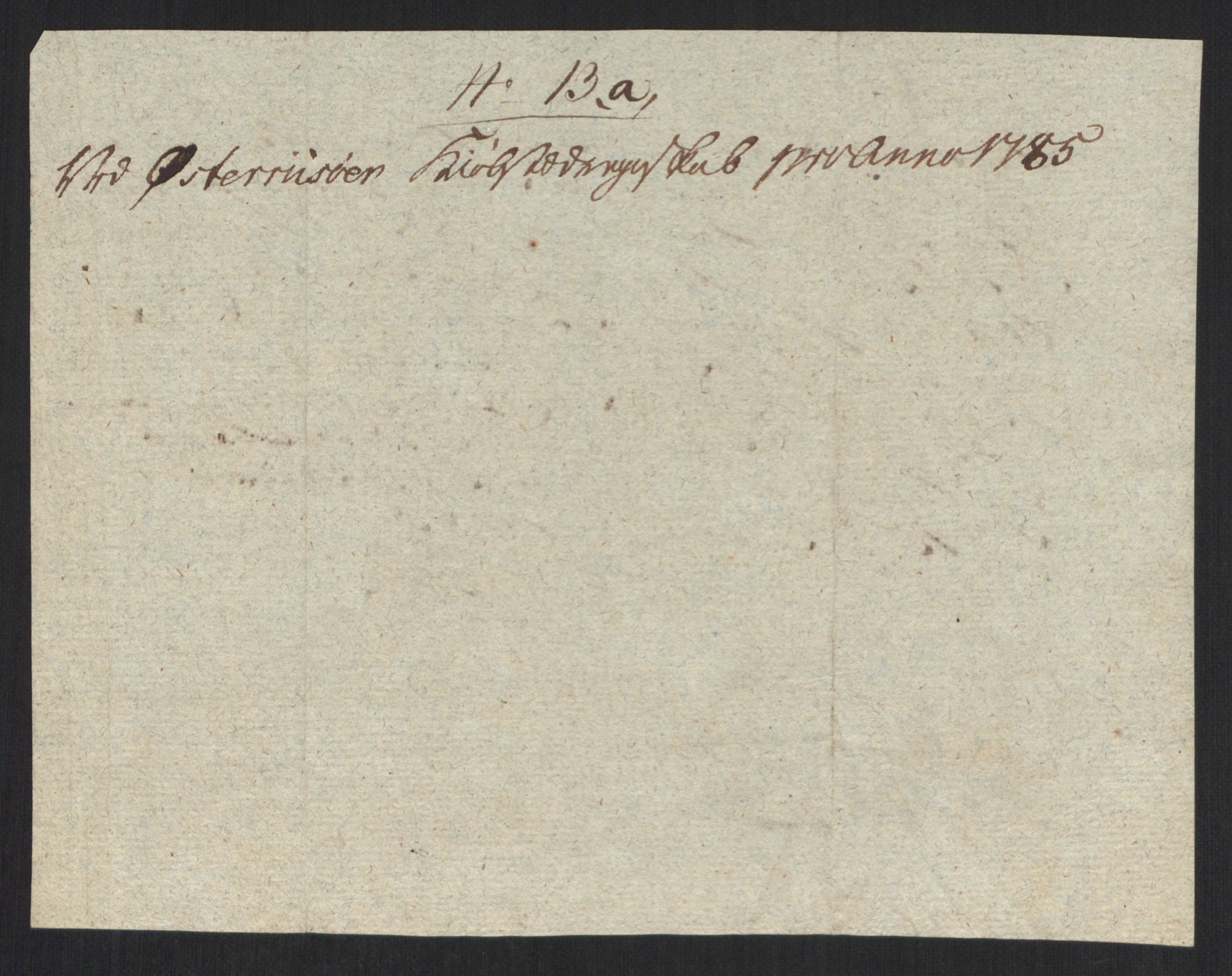 Danske Kanselli 1800-1814, AV/RA-EA-3024/K/Kk/Kka/Kkac/L0233: Kjøpstadregnskap Øster Risør, 1772-1790, p. 232