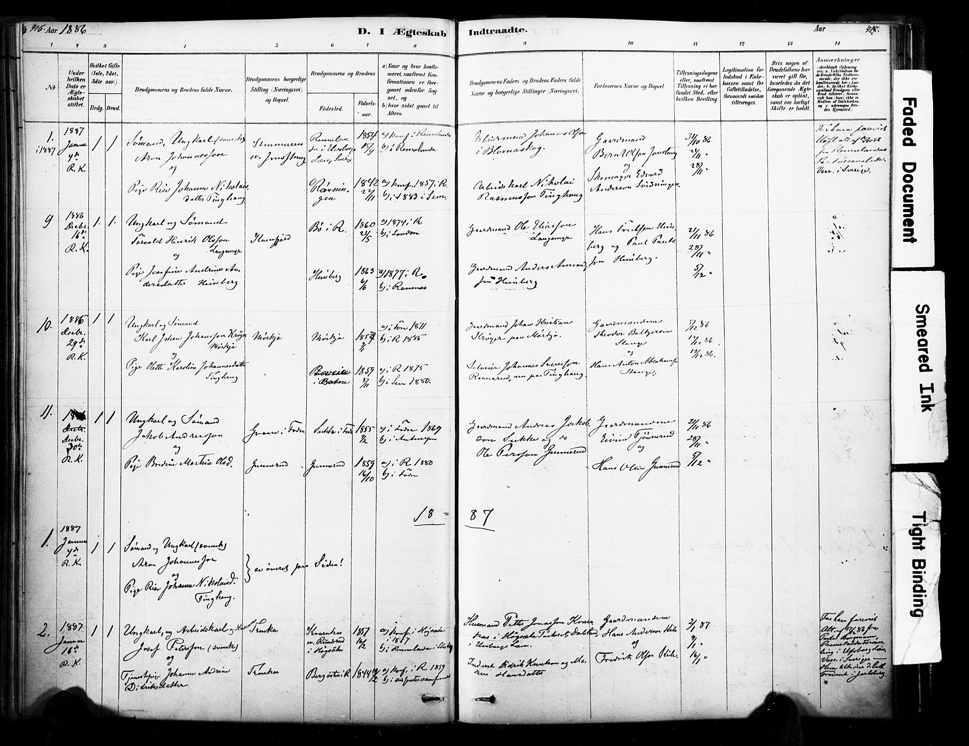 Ramnes kirkebøker, AV/SAKO-A-314/F/Fa/L0007: Parish register (official) no. I 7, 1878-1895, p. 416-417