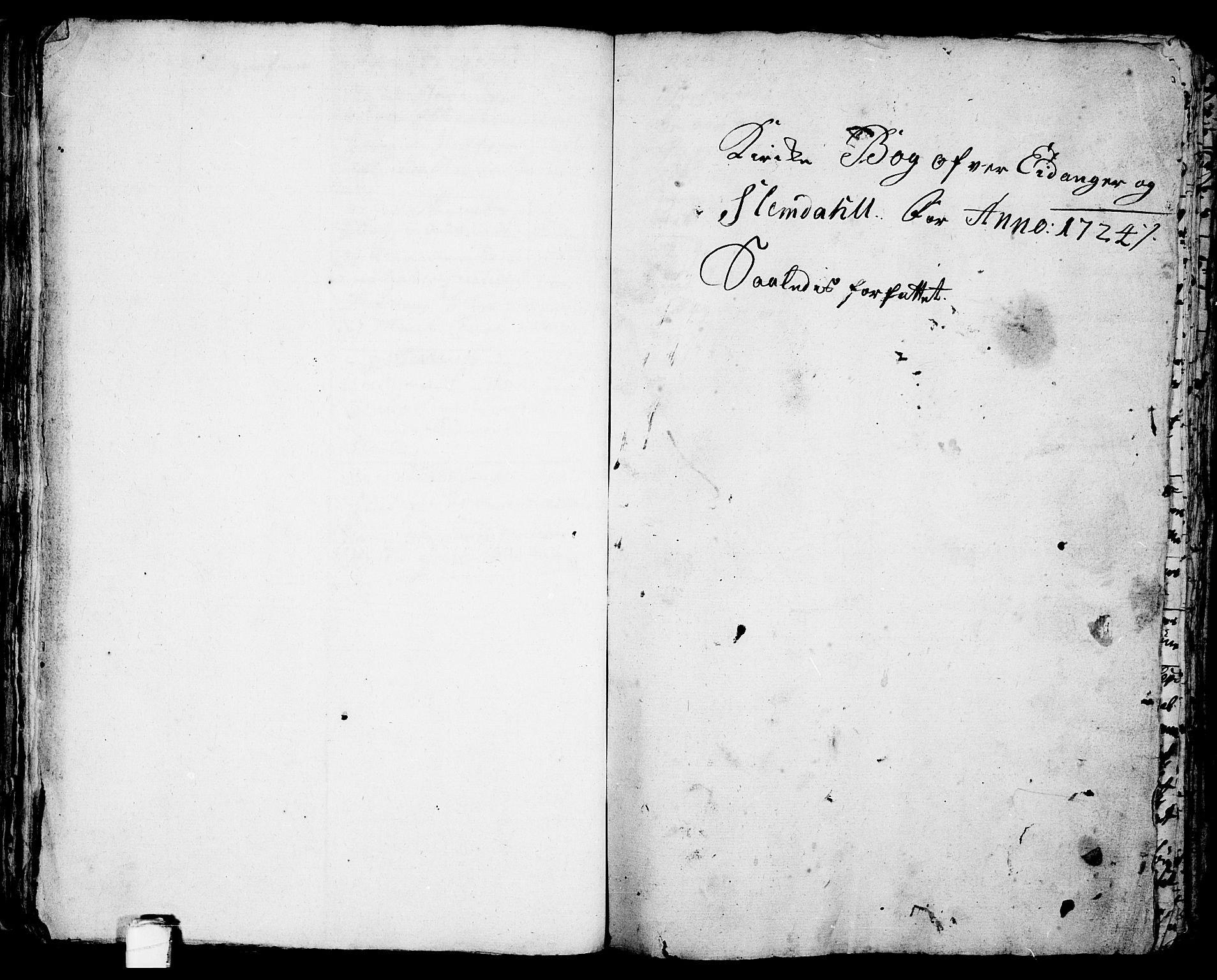 Eidanger kirkebøker, SAKO/A-261/F/Fa/L0003: Parish register (official) no. 3, 1719-1732