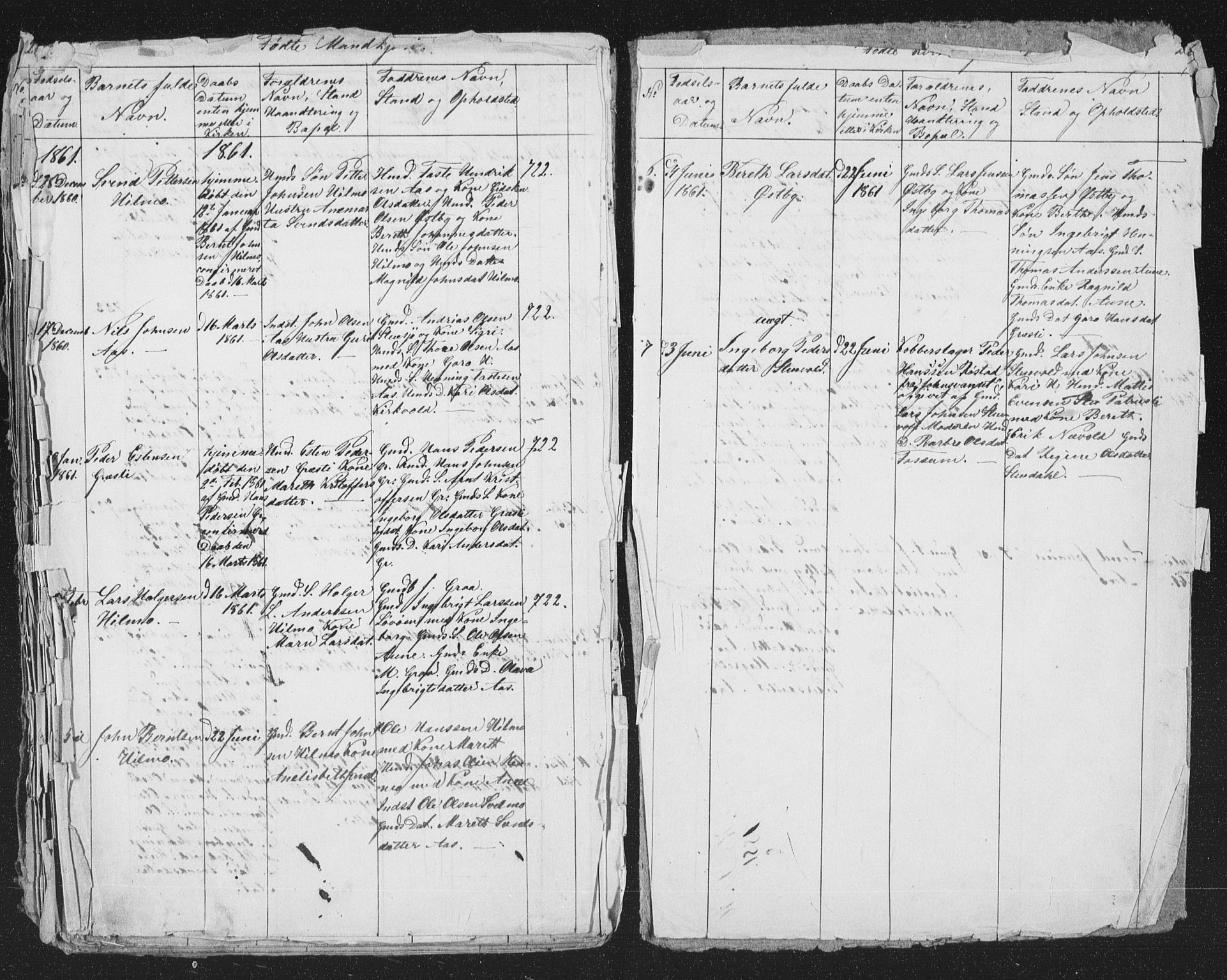 Ministerialprotokoller, klokkerbøker og fødselsregistre - Sør-Trøndelag, AV/SAT-A-1456/698/L1165: Parish register (copy) no. 698C02, 1851-1861, p. 226-227