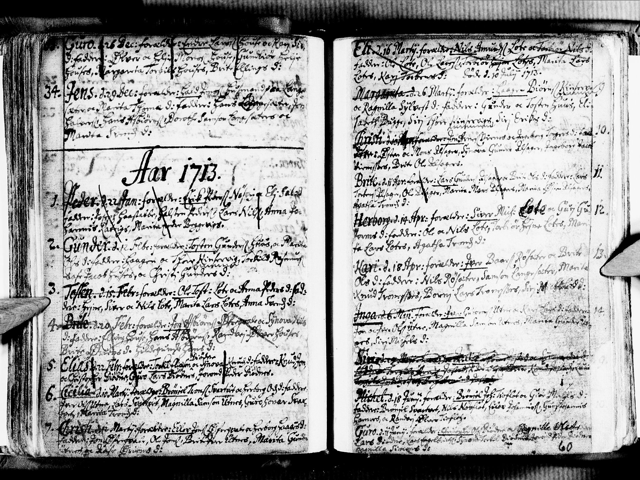 Ullensvang sokneprestembete, SAB/A-78701/H/Haa: Parish register (official) no. A 1 /2, 1669-1719, p. 60