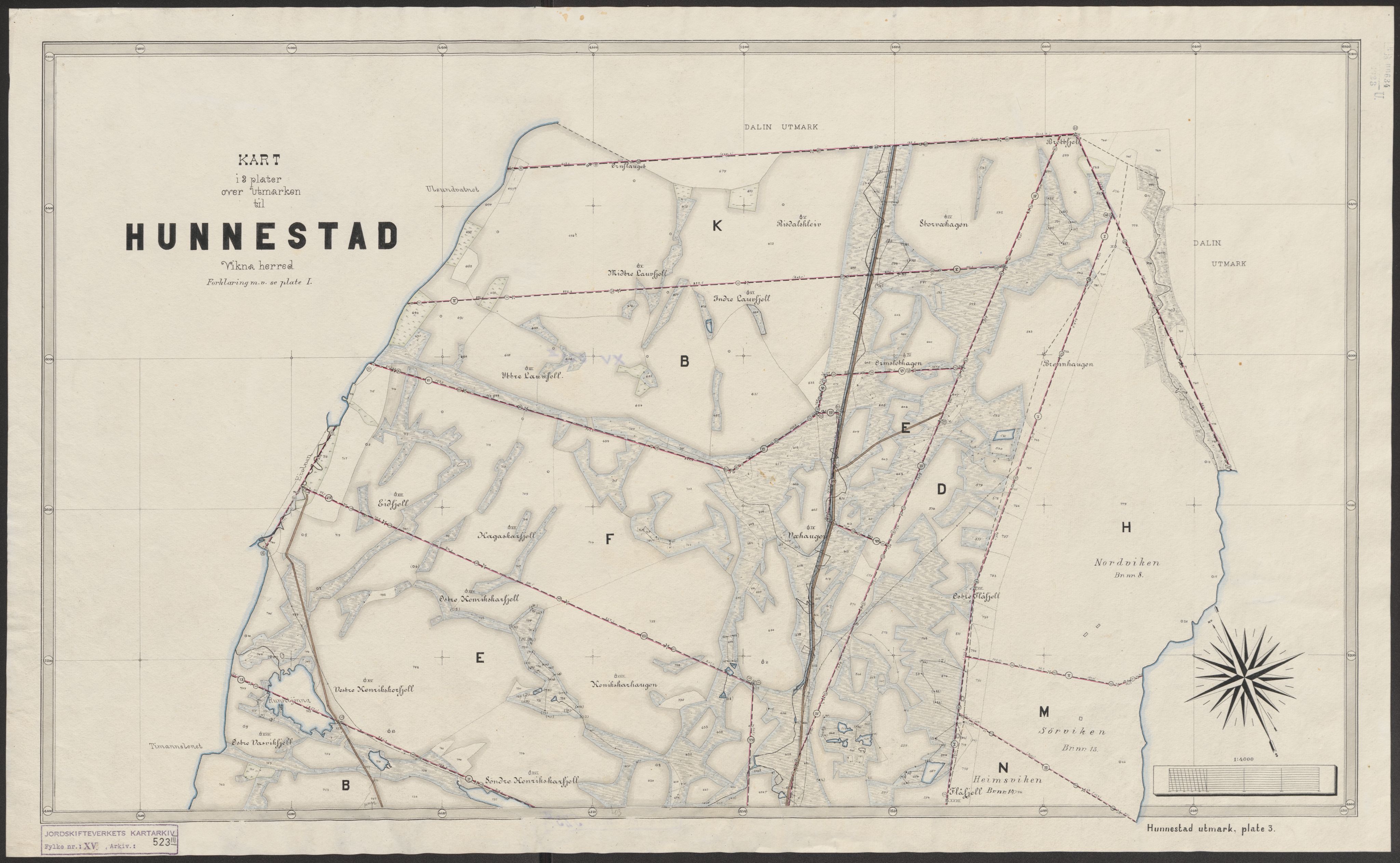 Jordskifteverkets kartarkiv, RA/S-3929/T, 1859-1988, p. 652
