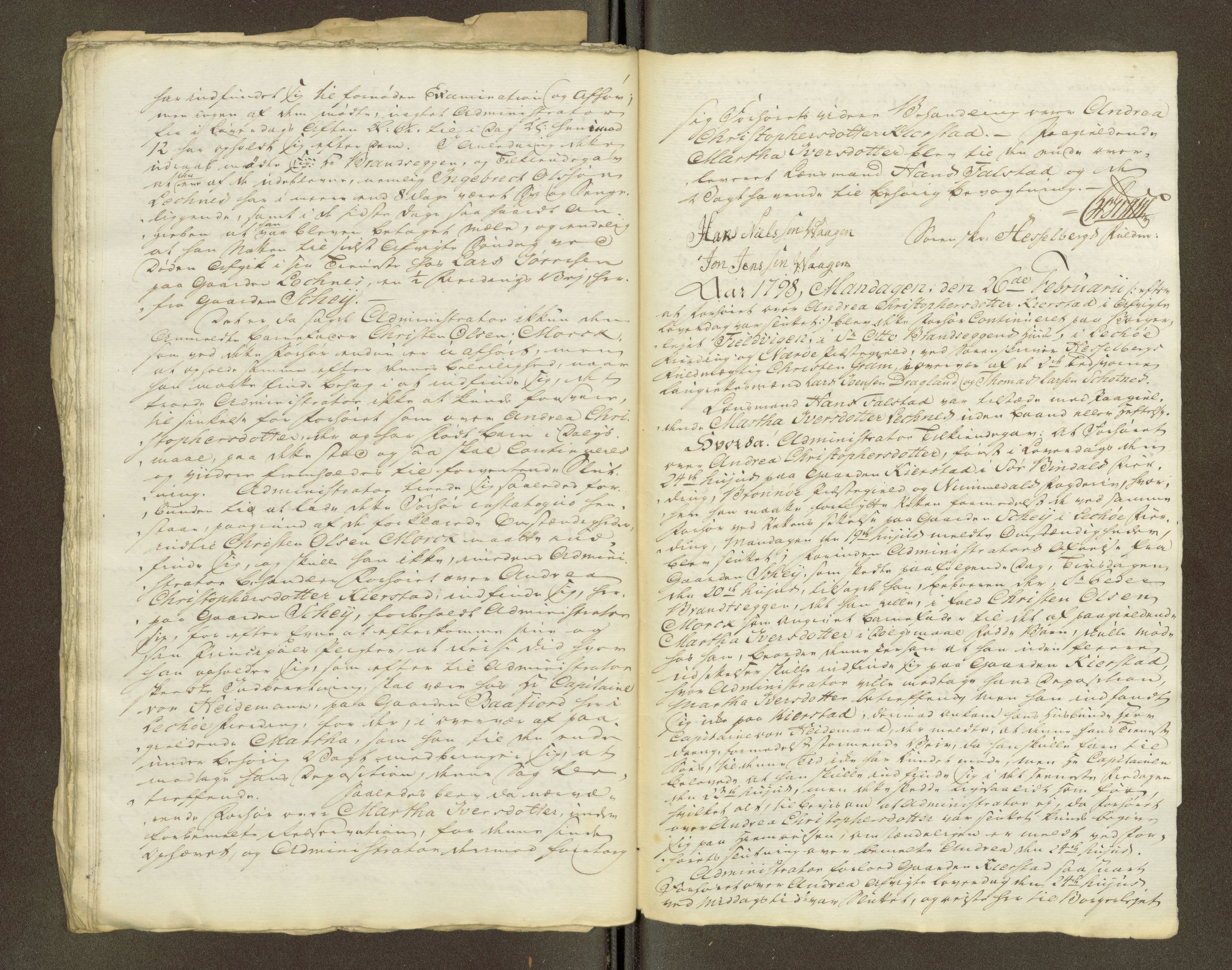 Namdal sorenskriveri, AV/SAT-A-4133/1/1/1O/1Oa/L0007: Sivile og offentlige saker, 1798, p. 208