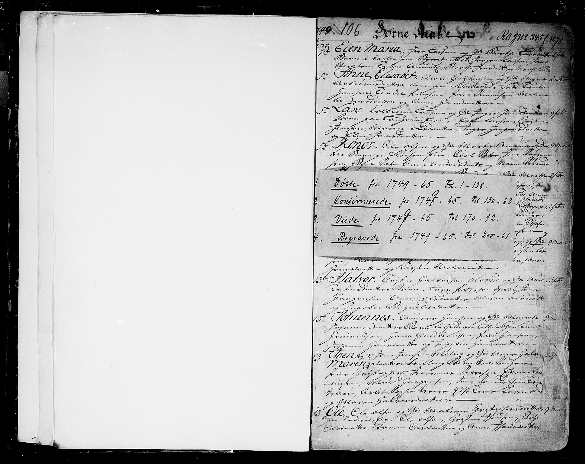Aker prestekontor kirkebøker, SAO/A-10861/F/L0008: Parish register (official) no. 8, 1749-1765, p. 2