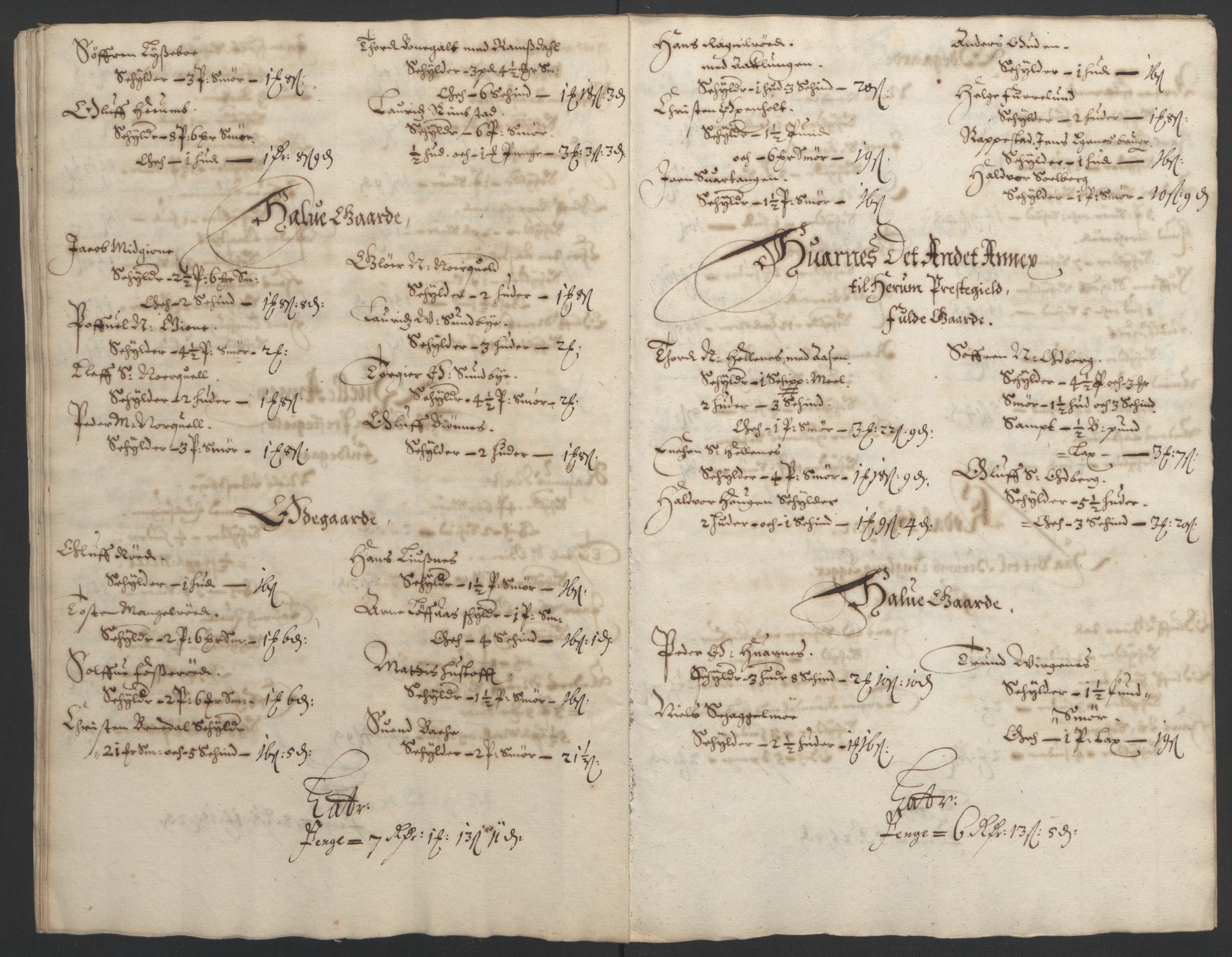 Rentekammeret inntil 1814, Reviderte regnskaper, Fogderegnskap, AV/RA-EA-4092/R33/L1965: Fogderegnskap Larvik grevskap, 1669-1670, p. 67