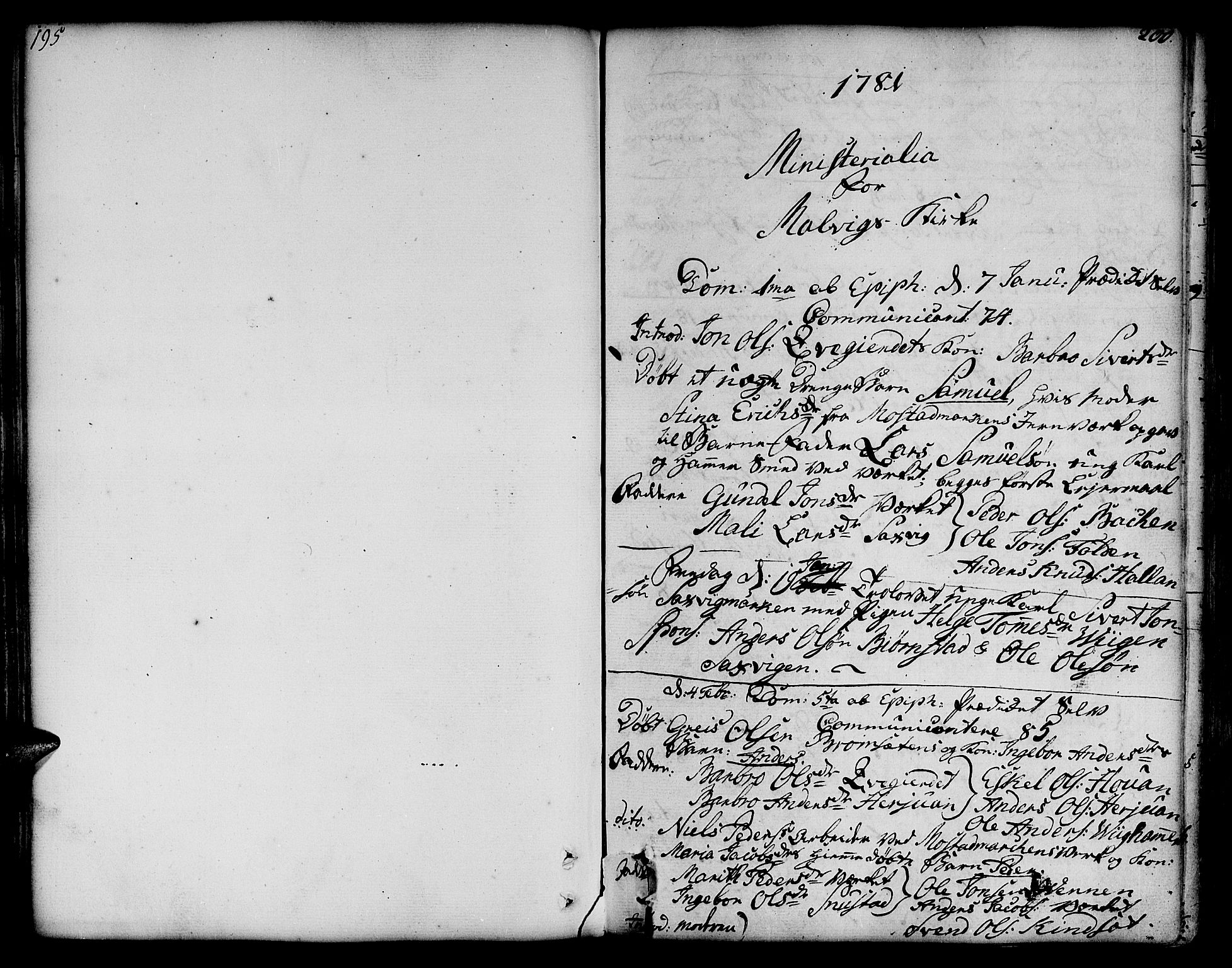 Ministerialprotokoller, klokkerbøker og fødselsregistre - Sør-Trøndelag, SAT/A-1456/606/L0281: Parish register (official) no. 606A02 /2, 1781-1817, p. 200