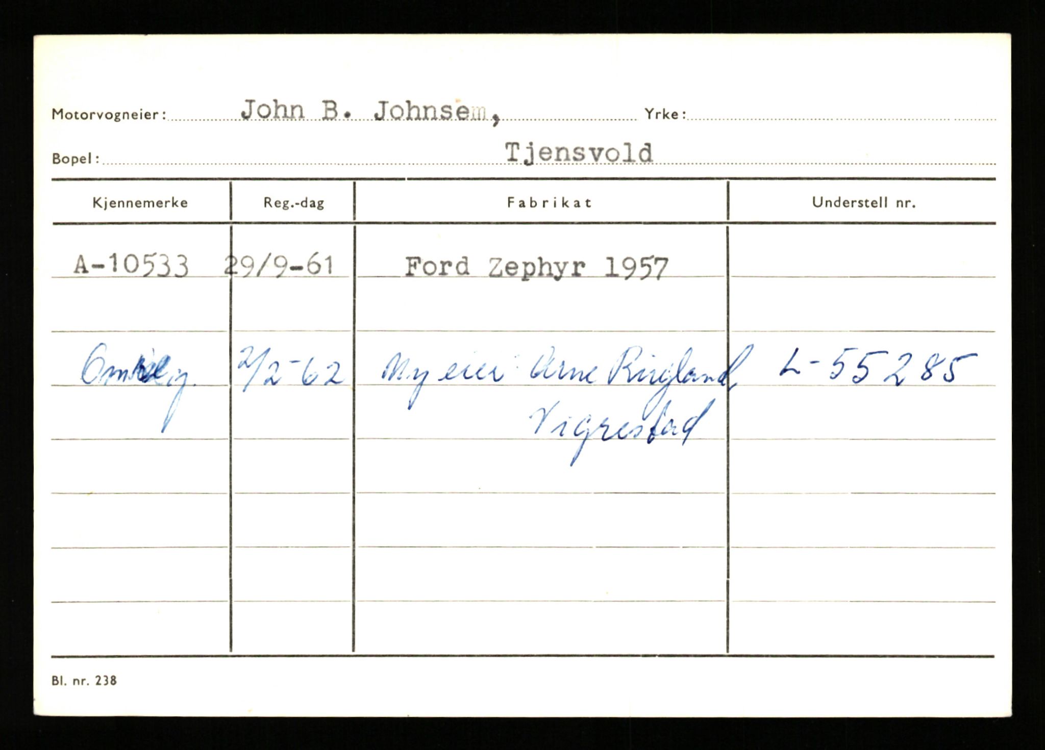 Stavanger trafikkstasjon, SAST/A-101942/0/G/L0003: Registreringsnummer: 10466 - 15496, 1930-1971, p. 79