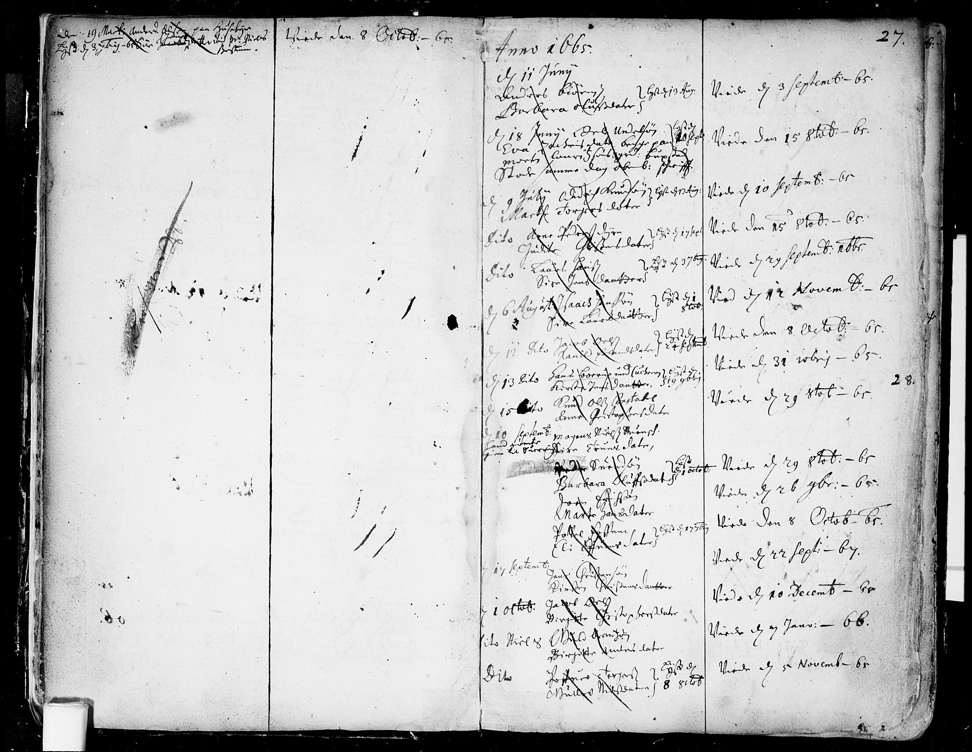 Aker prestekontor kirkebøker, AV/SAO-A-10861/F/L0001: Parish register (official) no. 1, 1656-1688