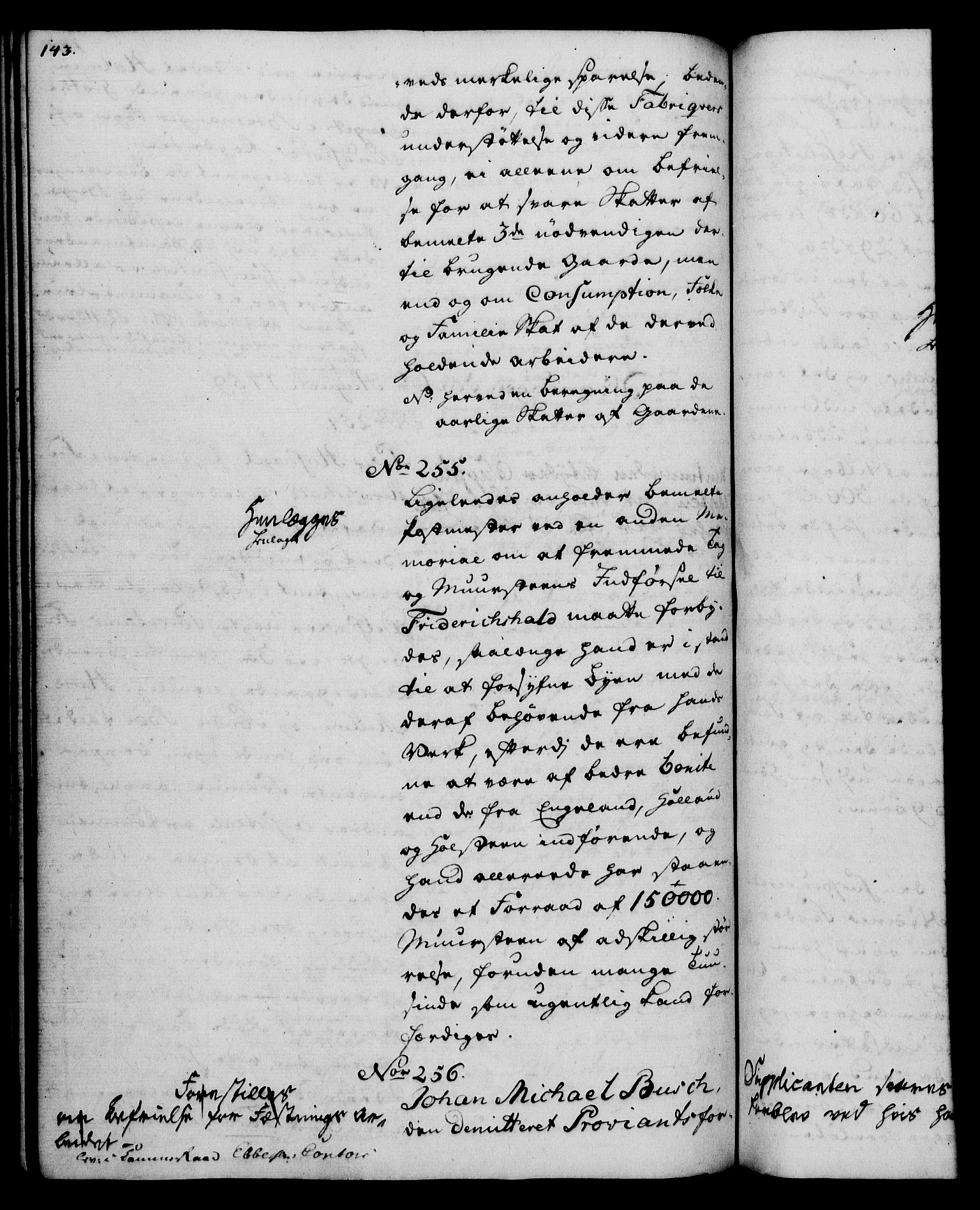 Rentekammeret, Kammerkanselliet, RA/EA-3111/G/Gh/Gha/L0035: Norsk ekstraktmemorialprotokoll (merket RK 53.80), 1759-1771, p. 143