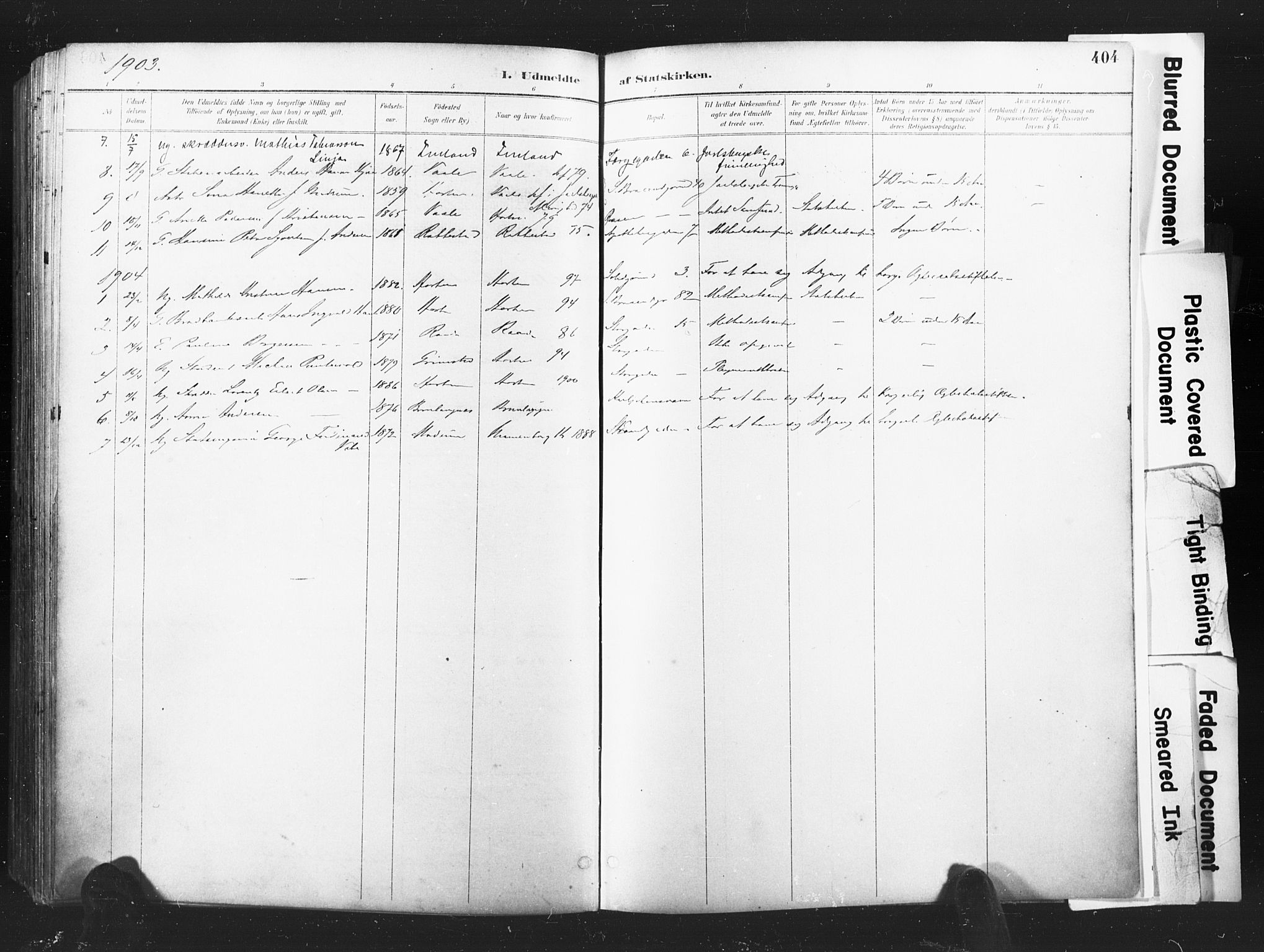 Horten kirkebøker, AV/SAKO-A-348/F/Fa/L0005: Parish register (official) no. 5, 1896-1904, p. 404