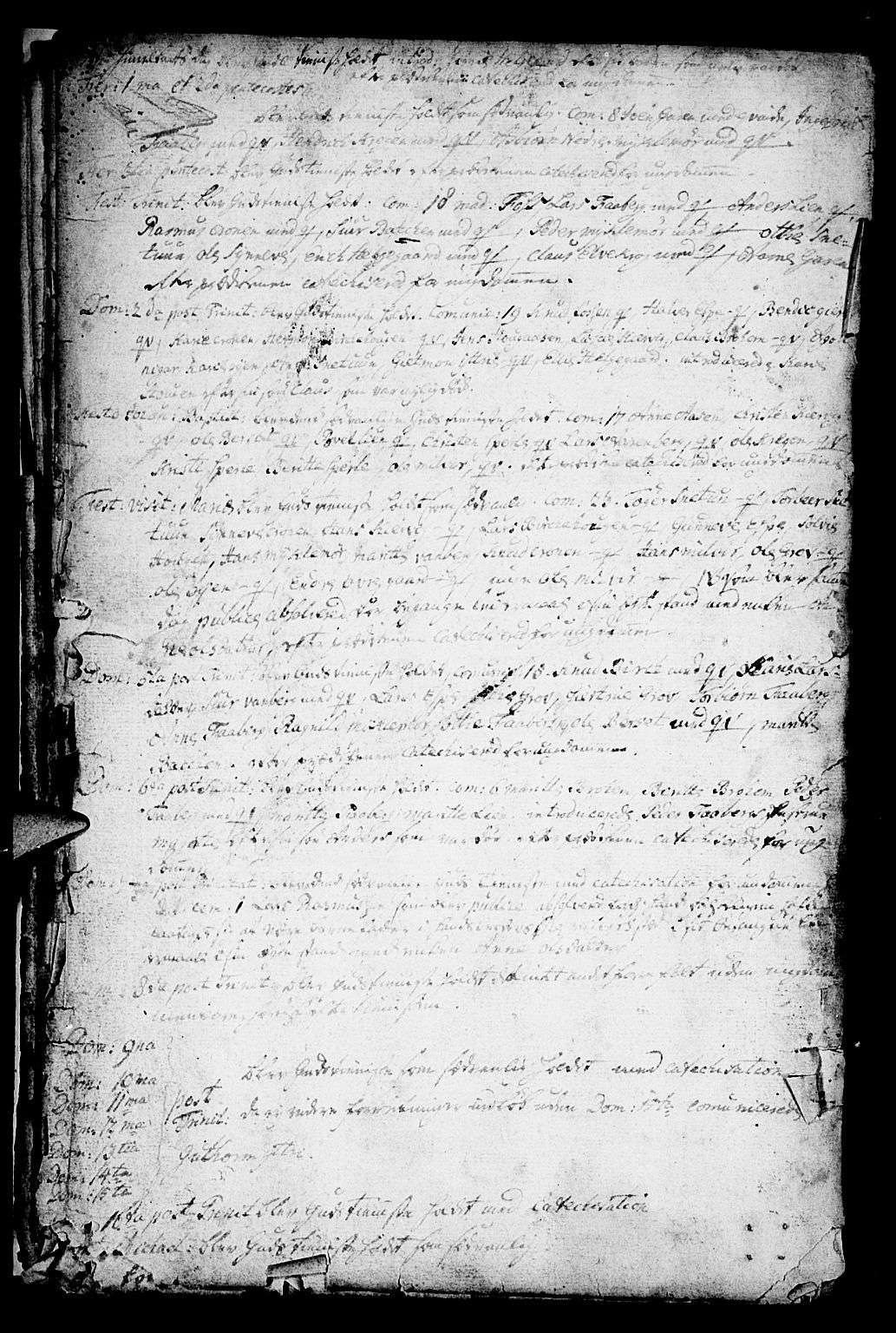 Jostedal sokneprestembete, AV/SAB-A-80601/H/Haa/Haaa/L0001: Parish register (official) no. A 1, 1733-1751, p. 39