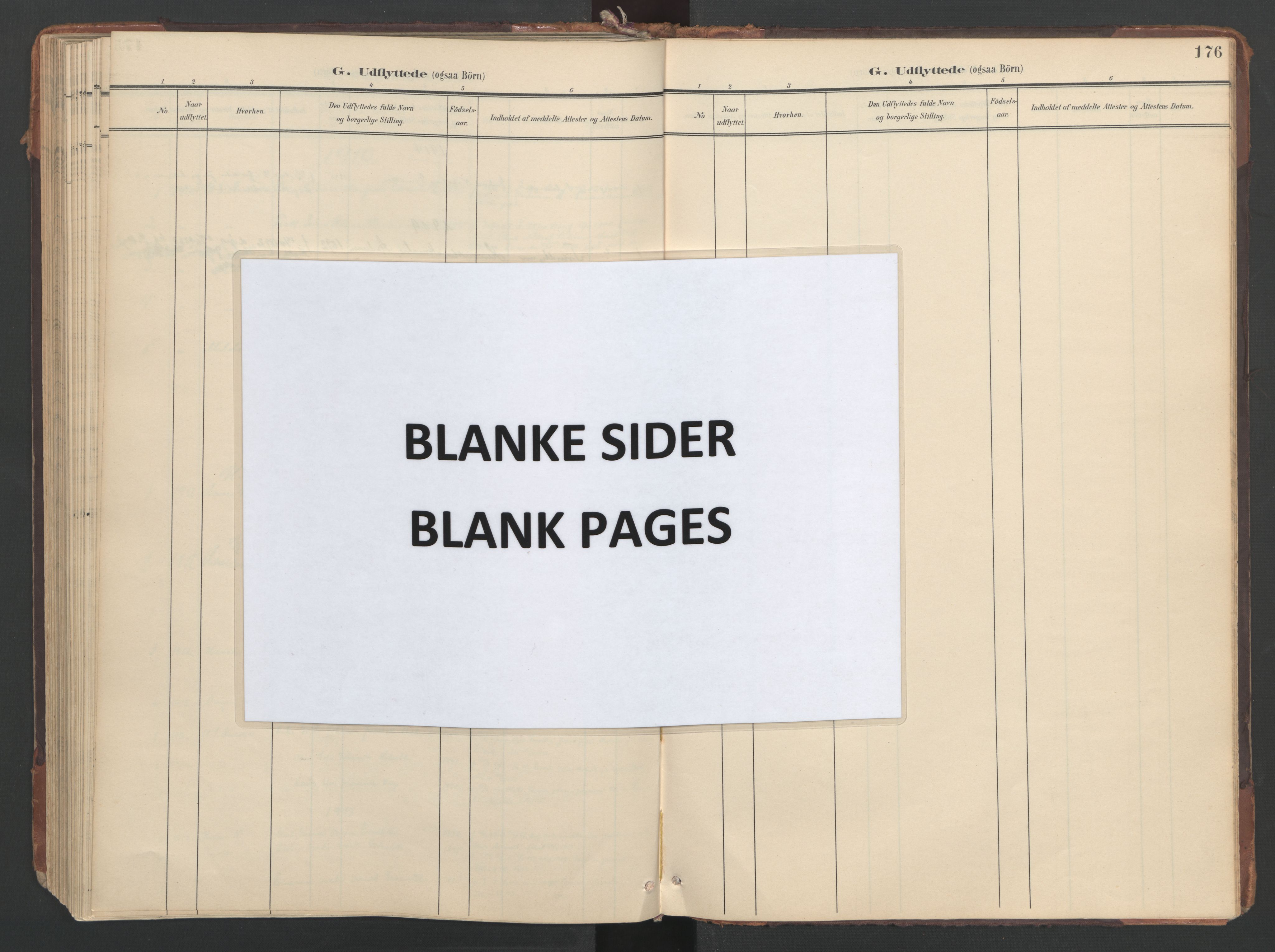 Ministerialprotokoller, klokkerbøker og fødselsregistre - Sør-Trøndelag, SAT/A-1456/638/L0568: Parish register (official) no. 638A01, 1901-1916, p. 176