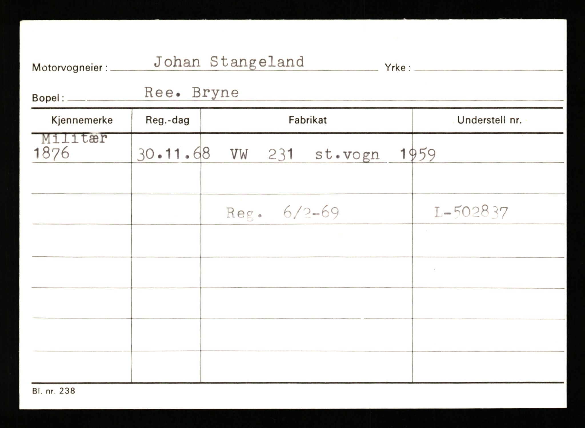 Stavanger trafikkstasjon, AV/SAST-A-101942/0/G/L0001: Registreringsnummer: 0 - 5782, 1930-1971, p. 1311