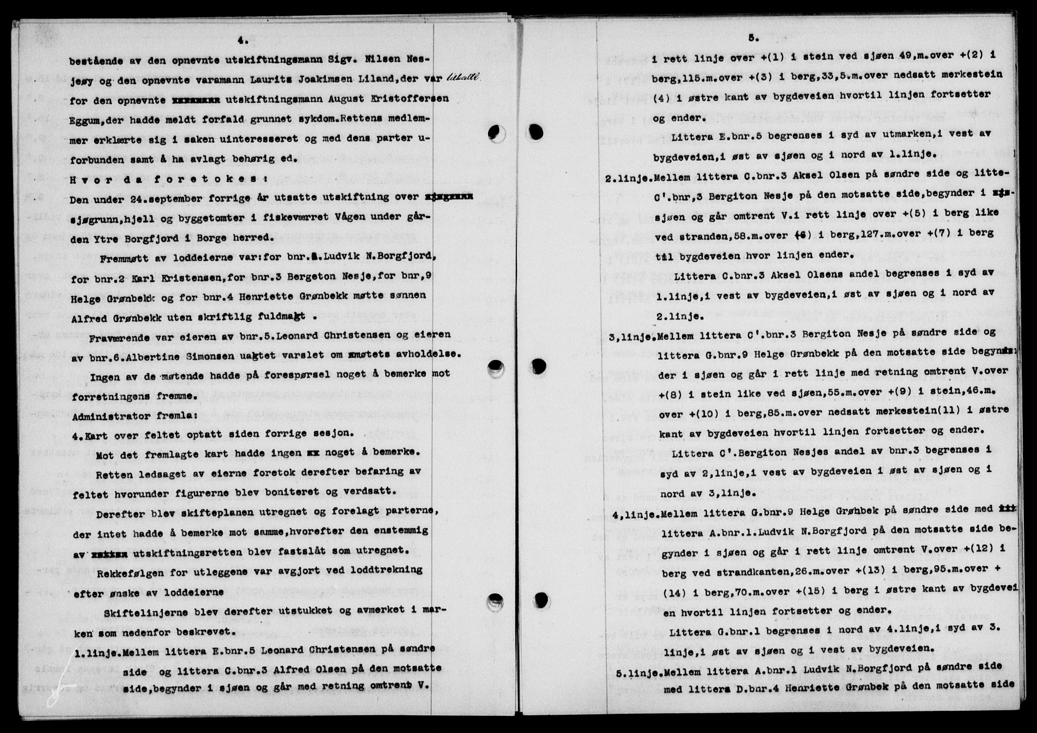 Lofoten sorenskriveri, SAT/A-0017/1/2/2C/L0033b: Mortgage book no. 33b, 1936-1936, Diary no: : 551/1936