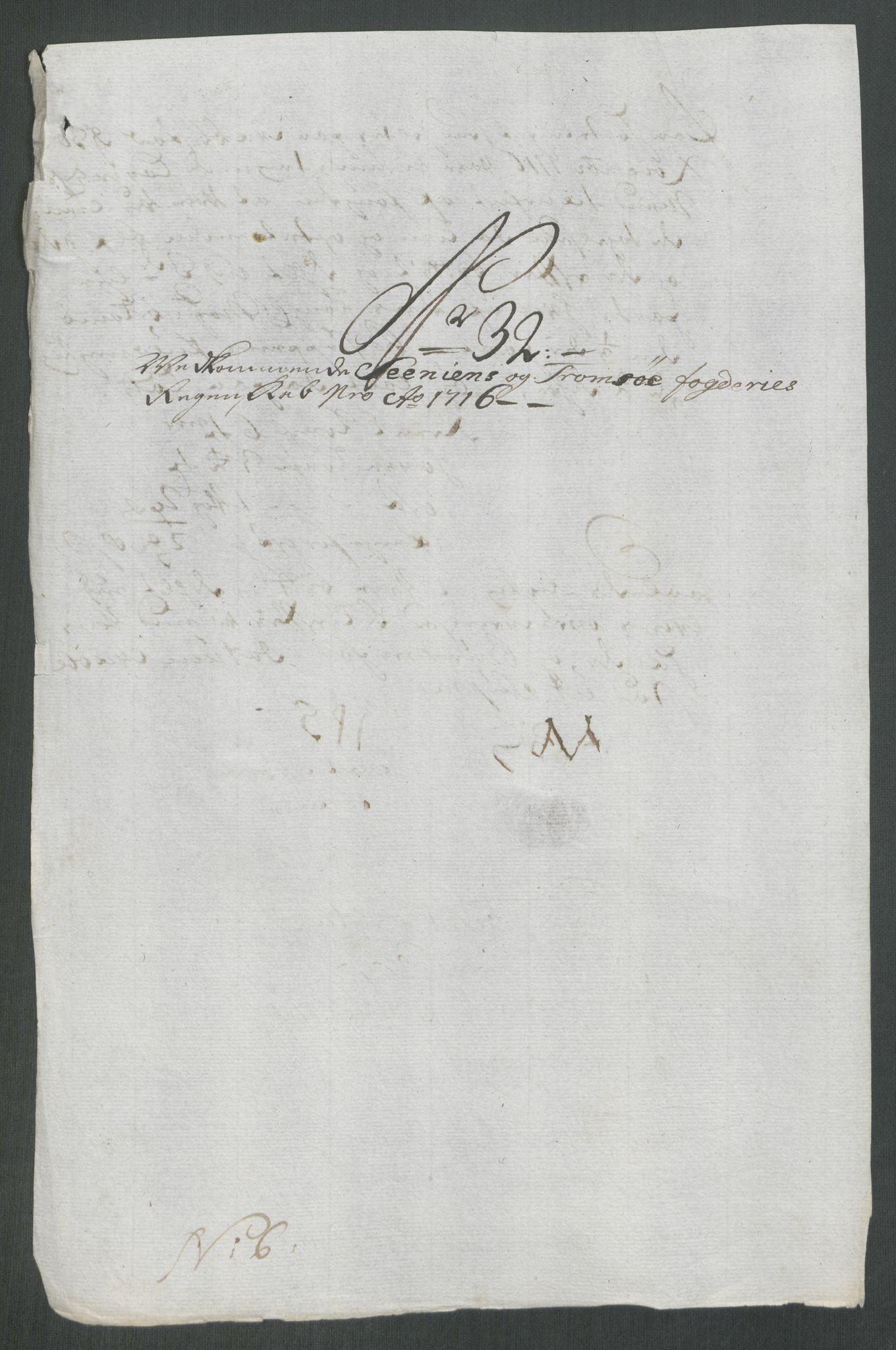 Rentekammeret inntil 1814, Reviderte regnskaper, Fogderegnskap, AV/RA-EA-4092/R68/L4762: Fogderegnskap Senja og Troms, 1716, p. 229