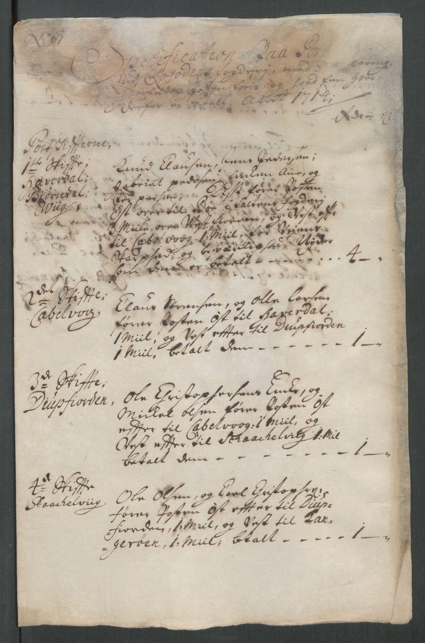 Rentekammeret inntil 1814, Reviderte regnskaper, Fogderegnskap, AV/RA-EA-4092/R67/L4680: Fogderegnskap Vesterålen, Andenes og Lofoten, 1714, p. 278