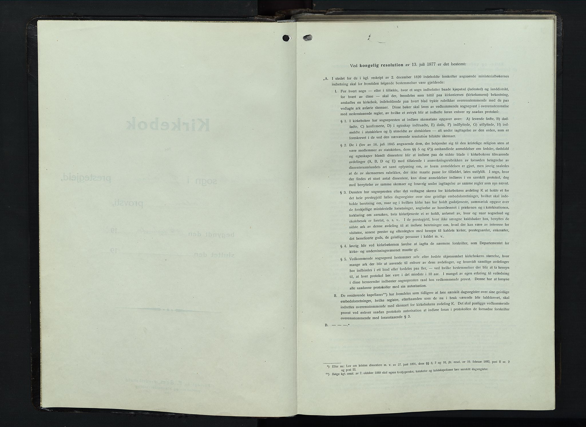Balke prestekontor, AV/SAH-PREST-106/H/Ha/Hab/L0001: Parish register (copy) no. 1, 1920-1955