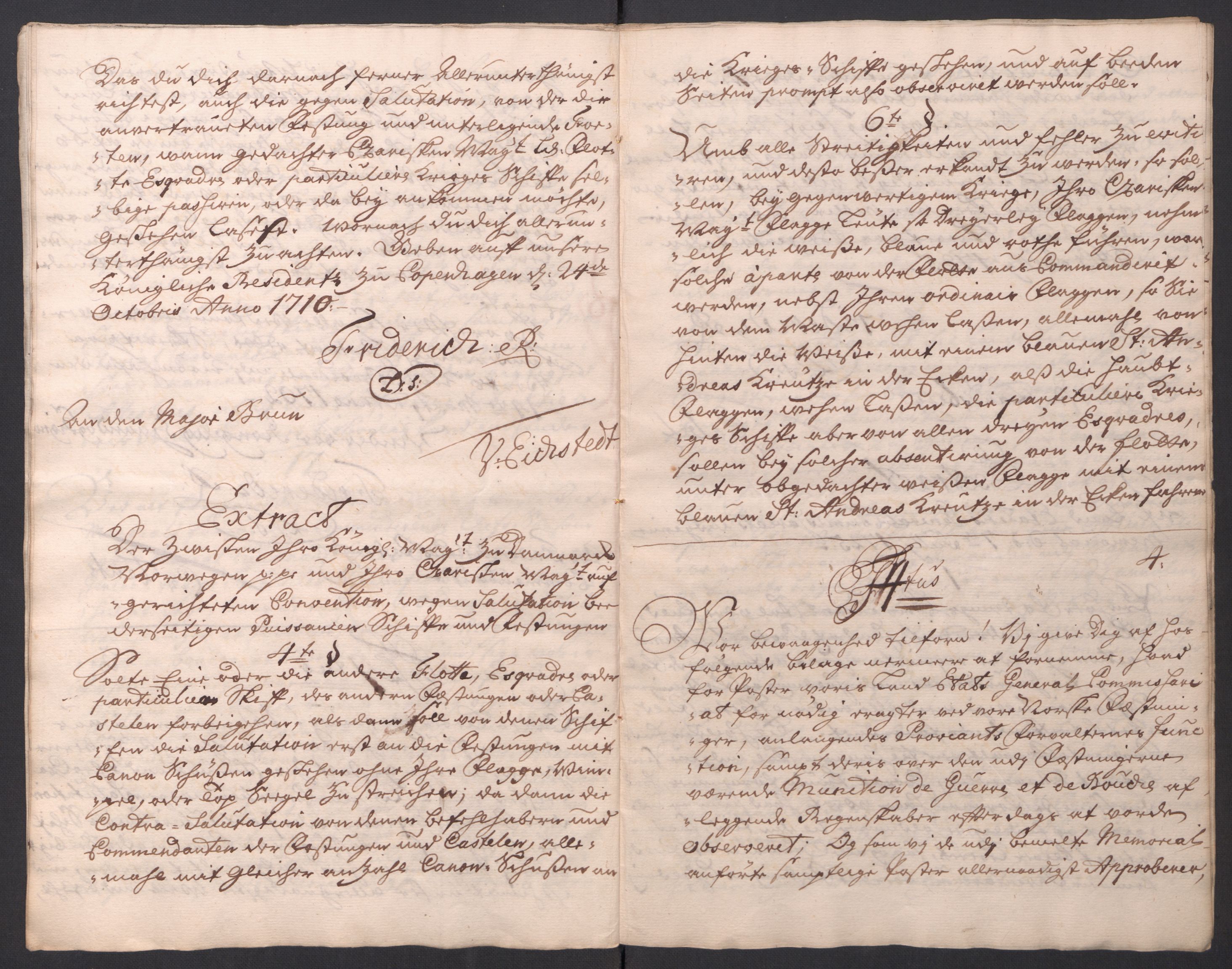 Kommanderende general (KG I) med Det norske krigsdirektorium, AV/RA-EA-5419/D/L0154: Fredriksten festning: Brev, inventarfortegnelser og regnskapsekstrakter, 1730-1739, p. 570