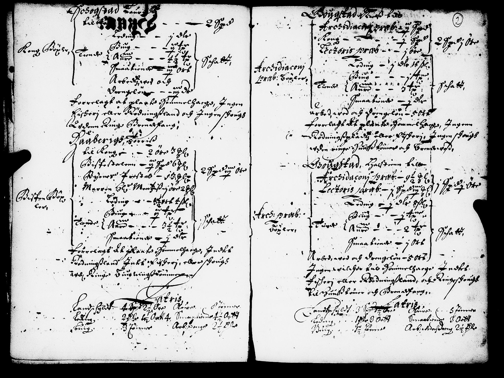 Rentekammeret inntil 1814, Realistisk ordnet avdeling, AV/RA-EA-4070/N/Nb/Nba/L0052: Strinda len, 1667, p. 1b-2a
