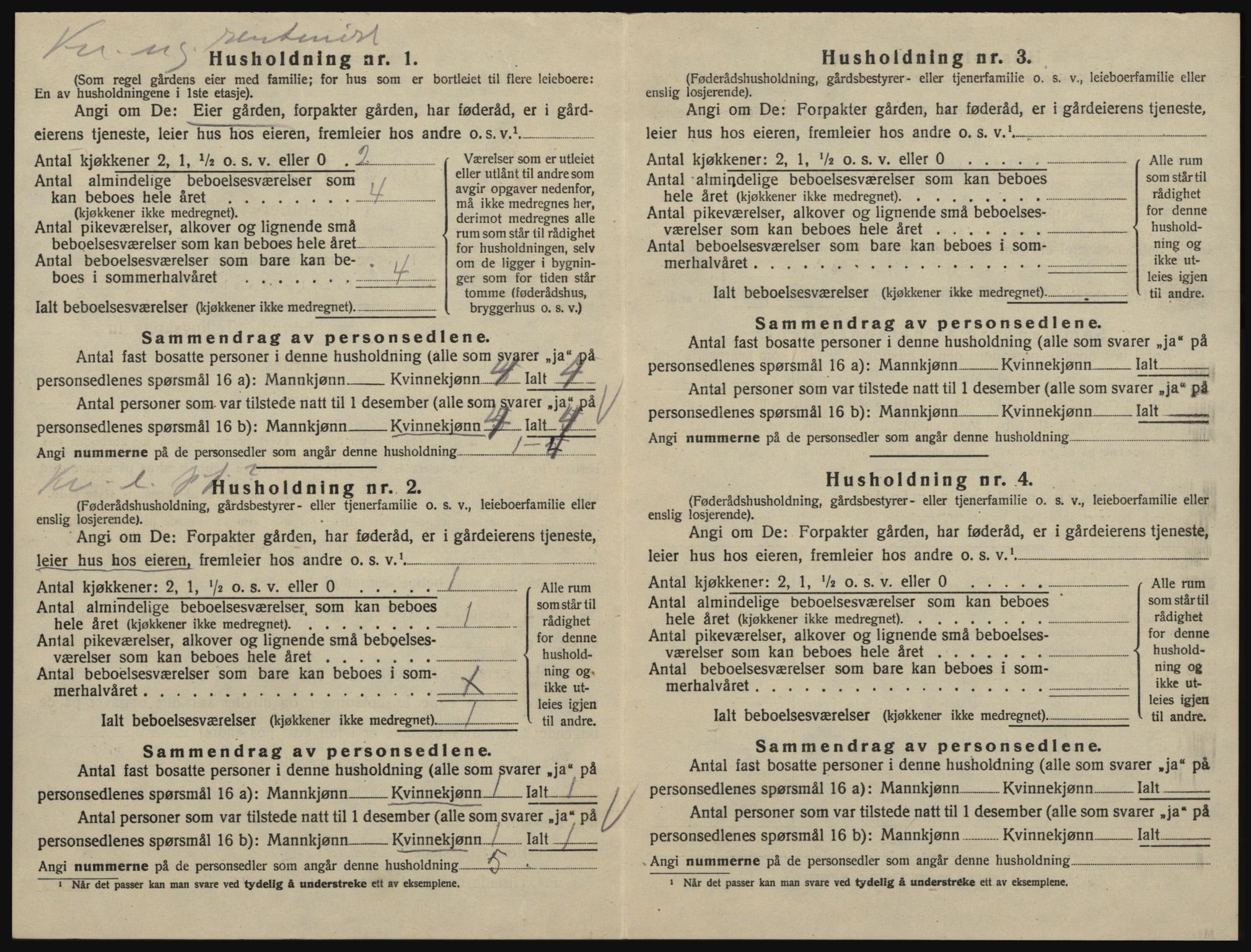 SAO, 1920 census for Glemmen, 1920, p. 1710