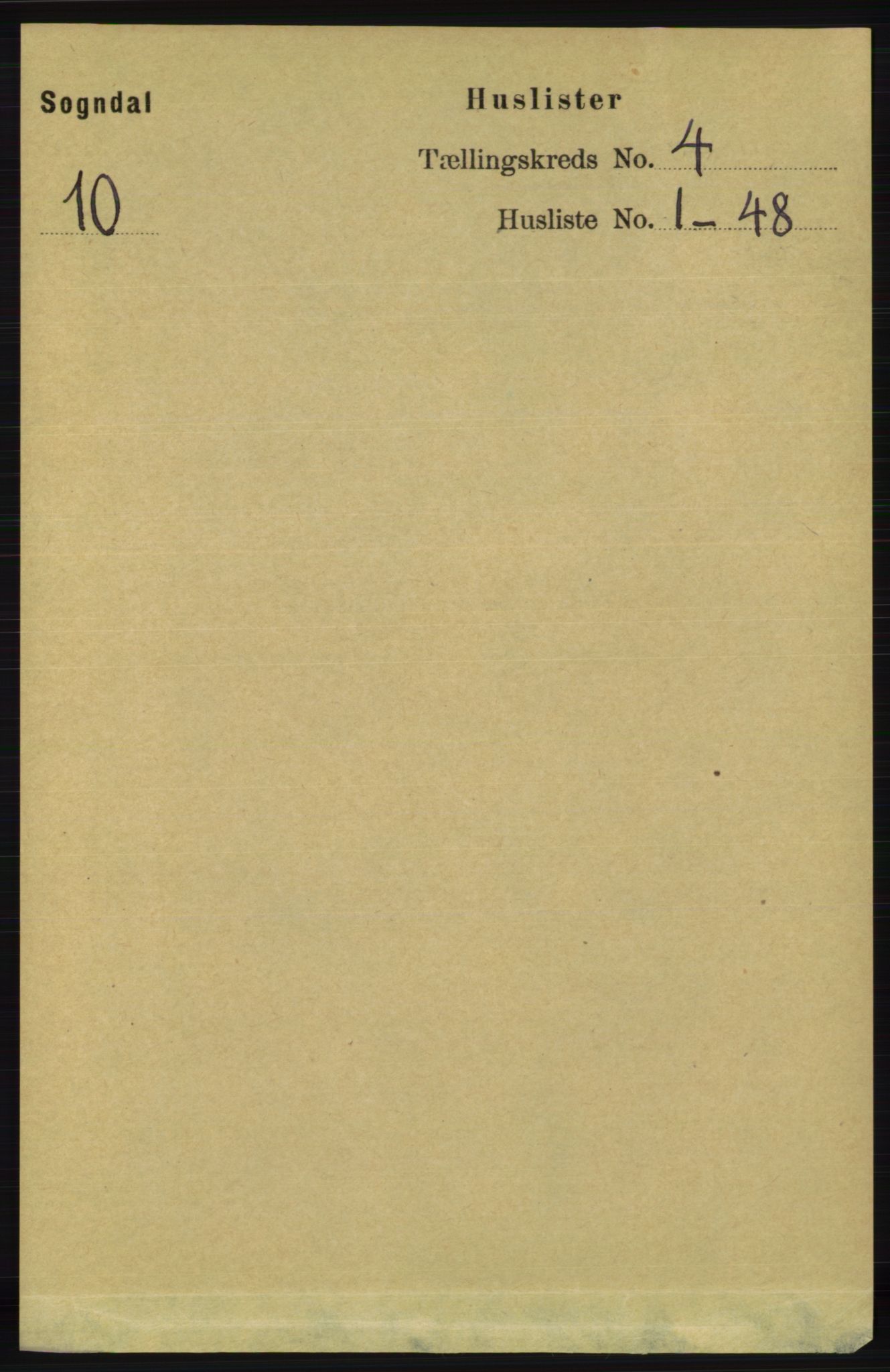 RA, 1891 census for 1111 Sokndal, 1891, p. 950